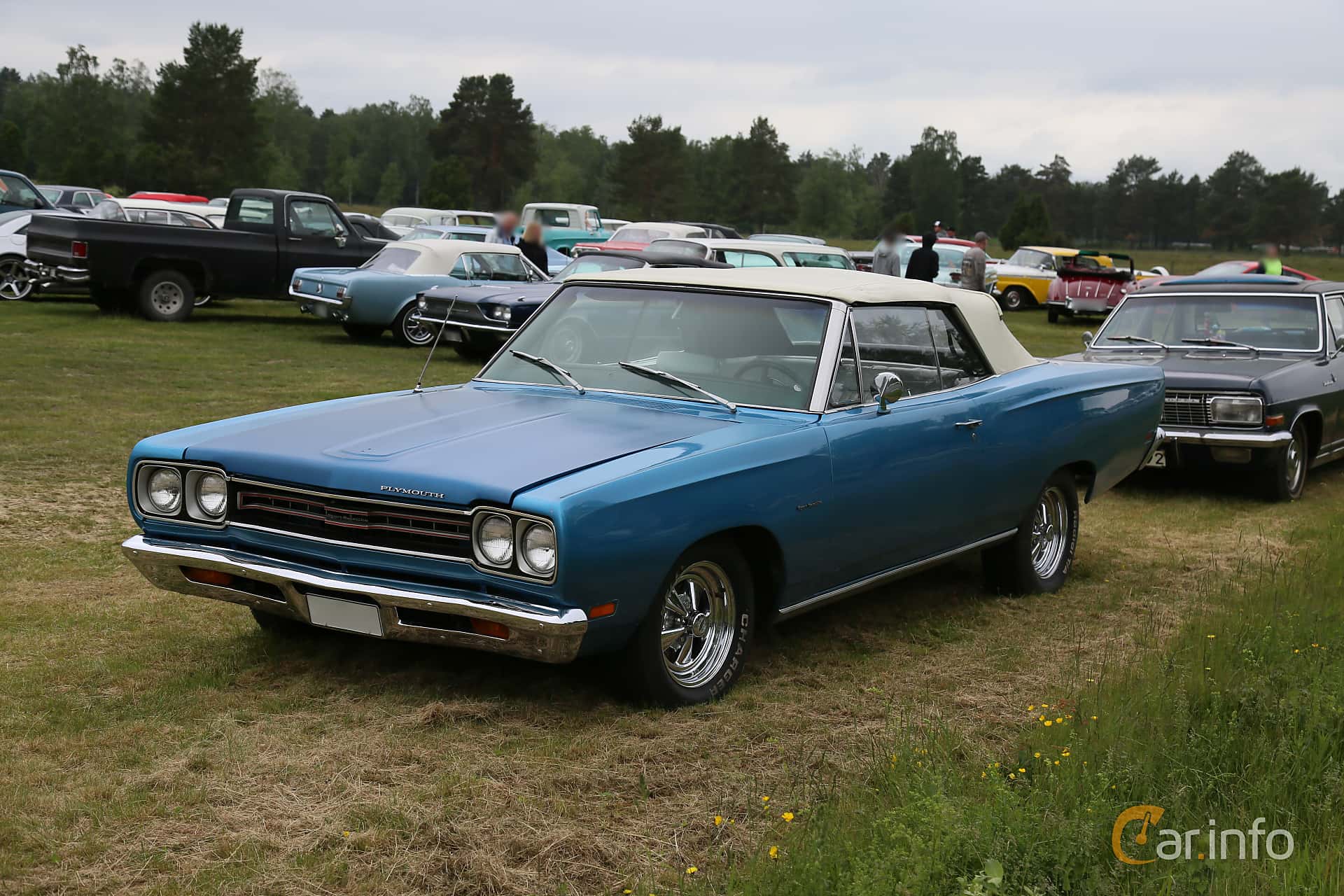 Plymouth Sport Satellite Convertible 5.2 V8 TorqueFlite, 233hp, 1969
