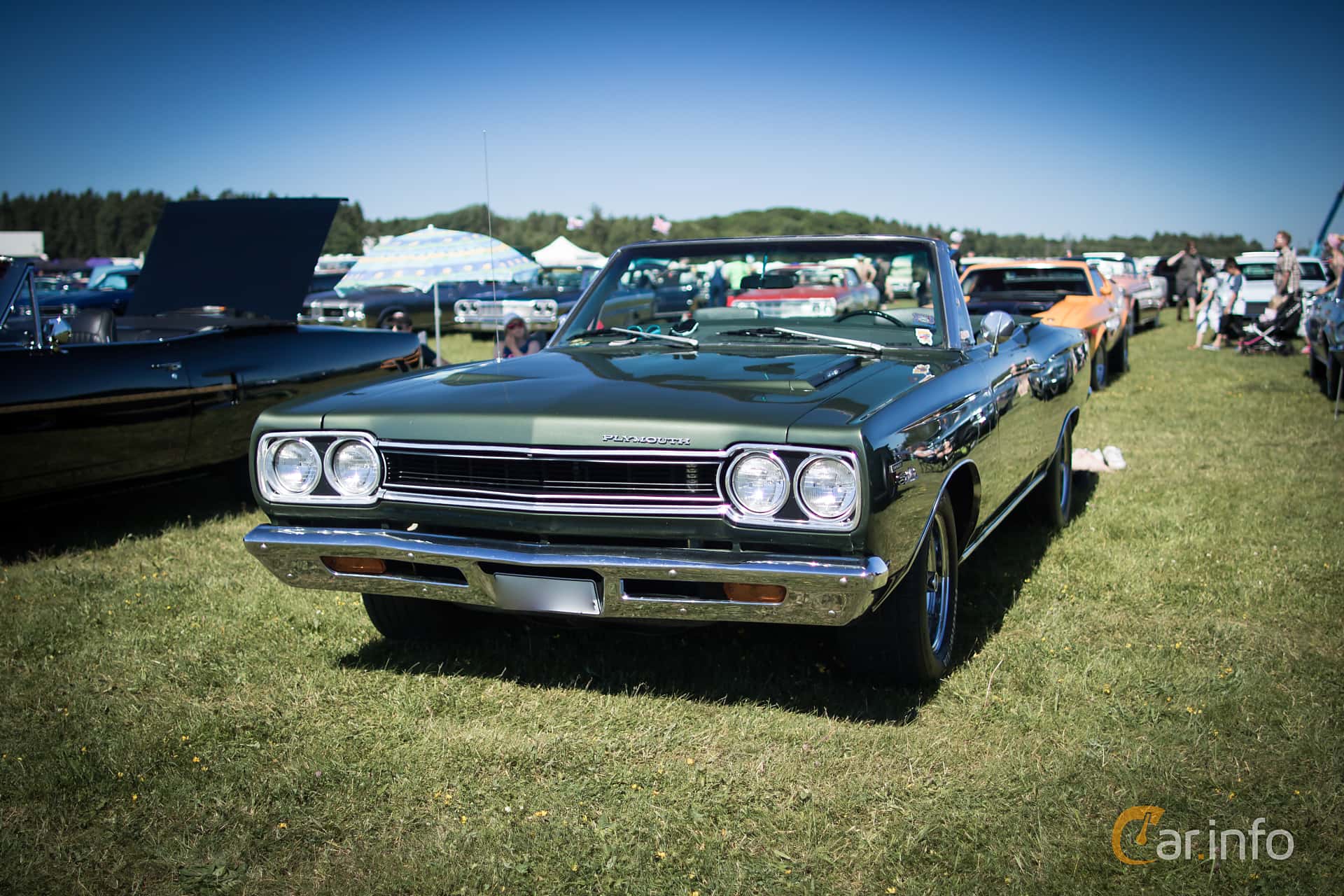 Plymouth Sport Satellite Convertible 6.3 V8 TorqueFlite, 334hp, 1968