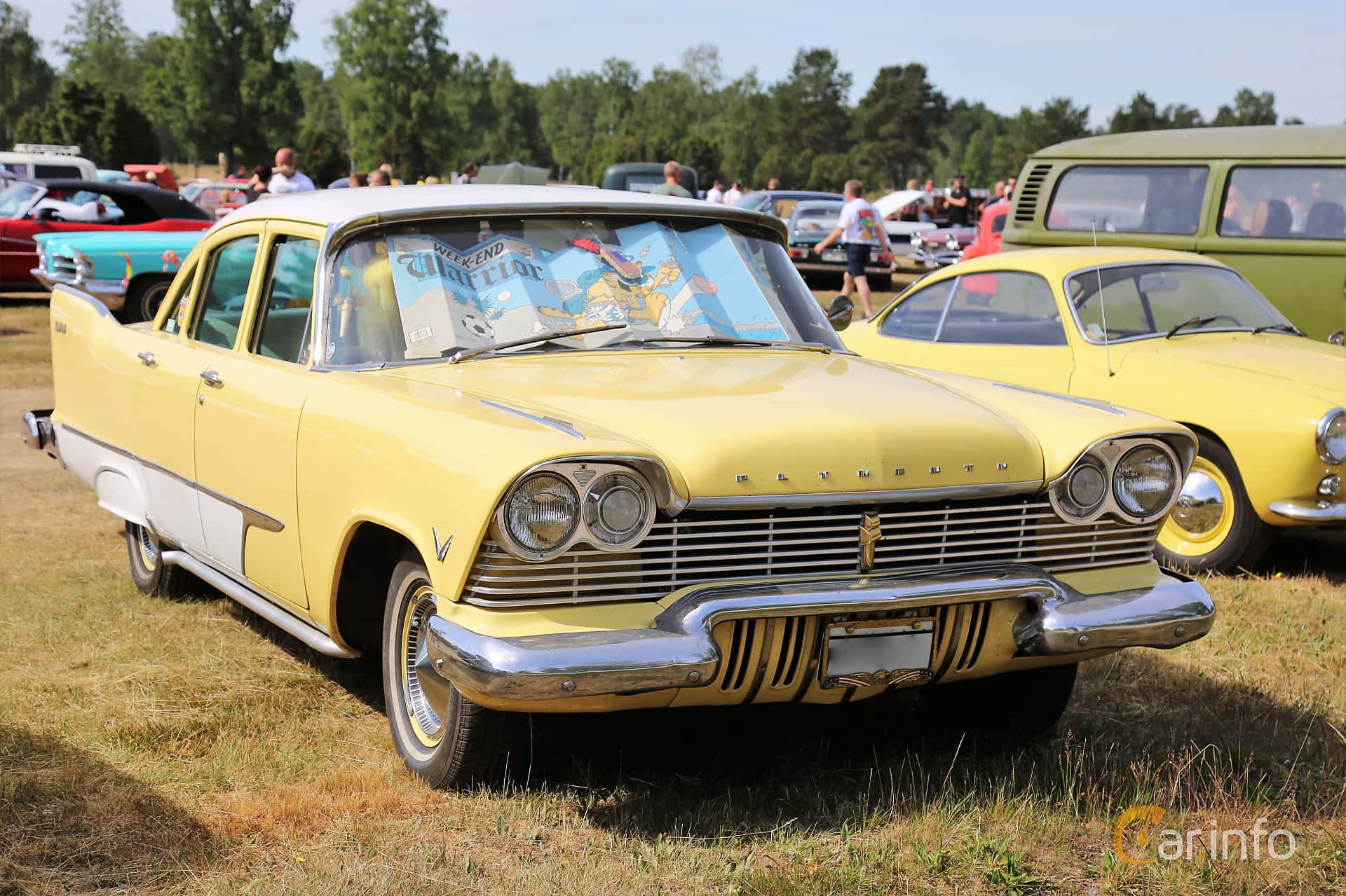 Plymouth Savoy 4-door Sedan 4.9 V8 PowerFlite, 238hp, 1957
