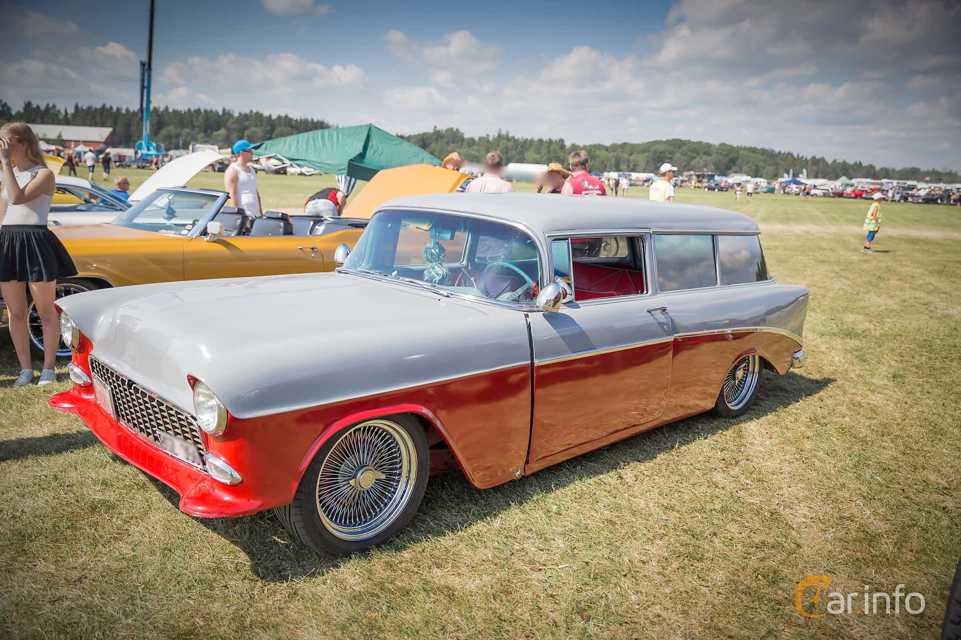 Pontiac Chieftain 2-door Safari 5.2 V8 Manual, 219hp, 1956