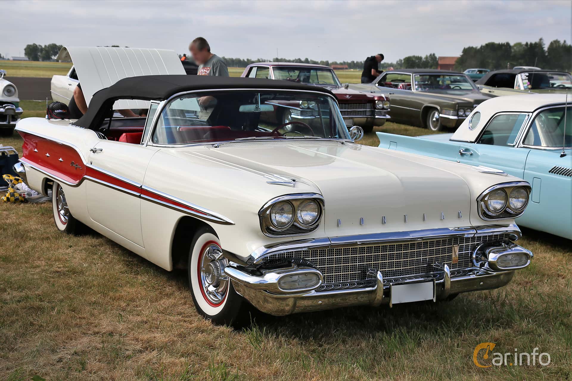 Pontiac Chieftain Convertible 6.1 V8 Manual, 273hp, 1958