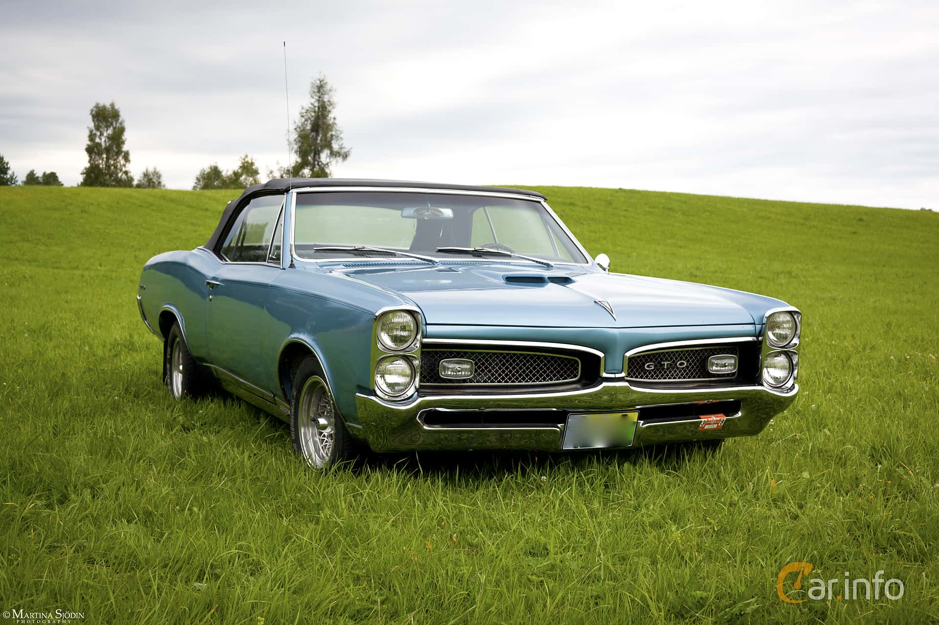 Pontiac GTO Convertible 6.6 V8 Manual, 340hp, 1967