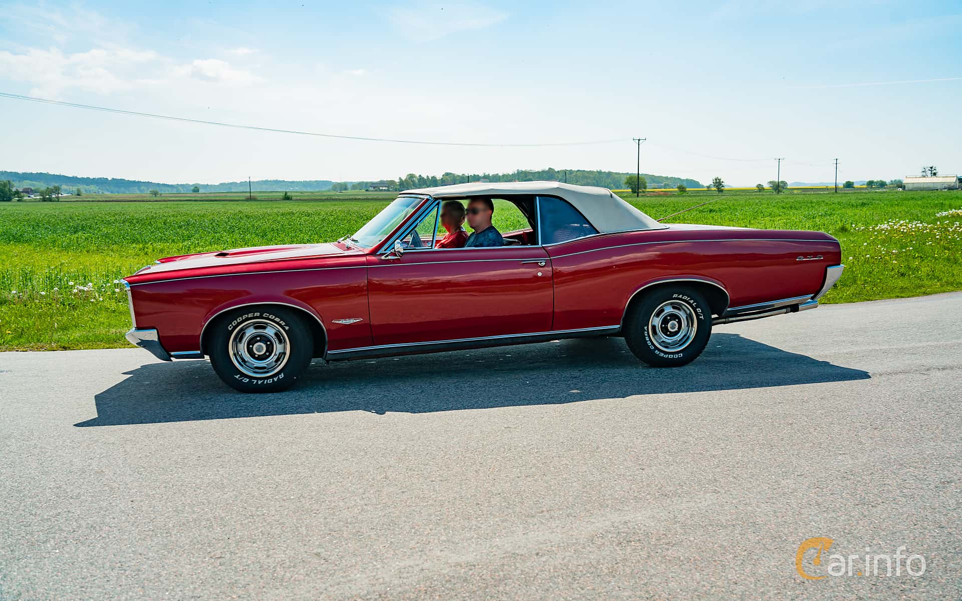 Pontiac GTO Convertible 6.4 V8 Hydra-Matic, 329hp, 1966