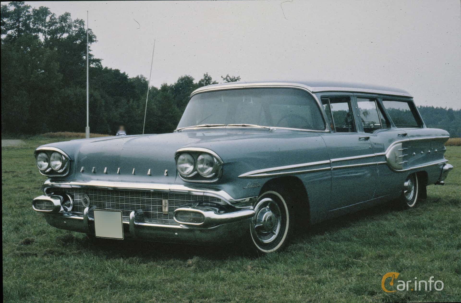 Pontiac Laurentian 2-seat Safari 4.6 V8 Turboglide, 188hp, 1958