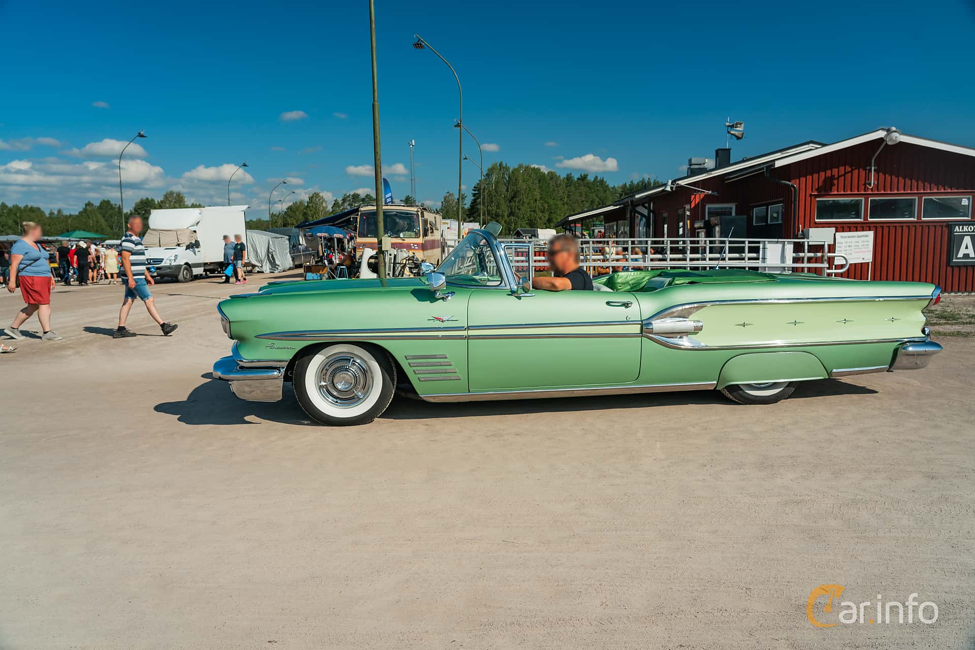 Pontiac Laurentian Parisienne Convertible 5.7 V8 Turboglide, 284hp, 1958