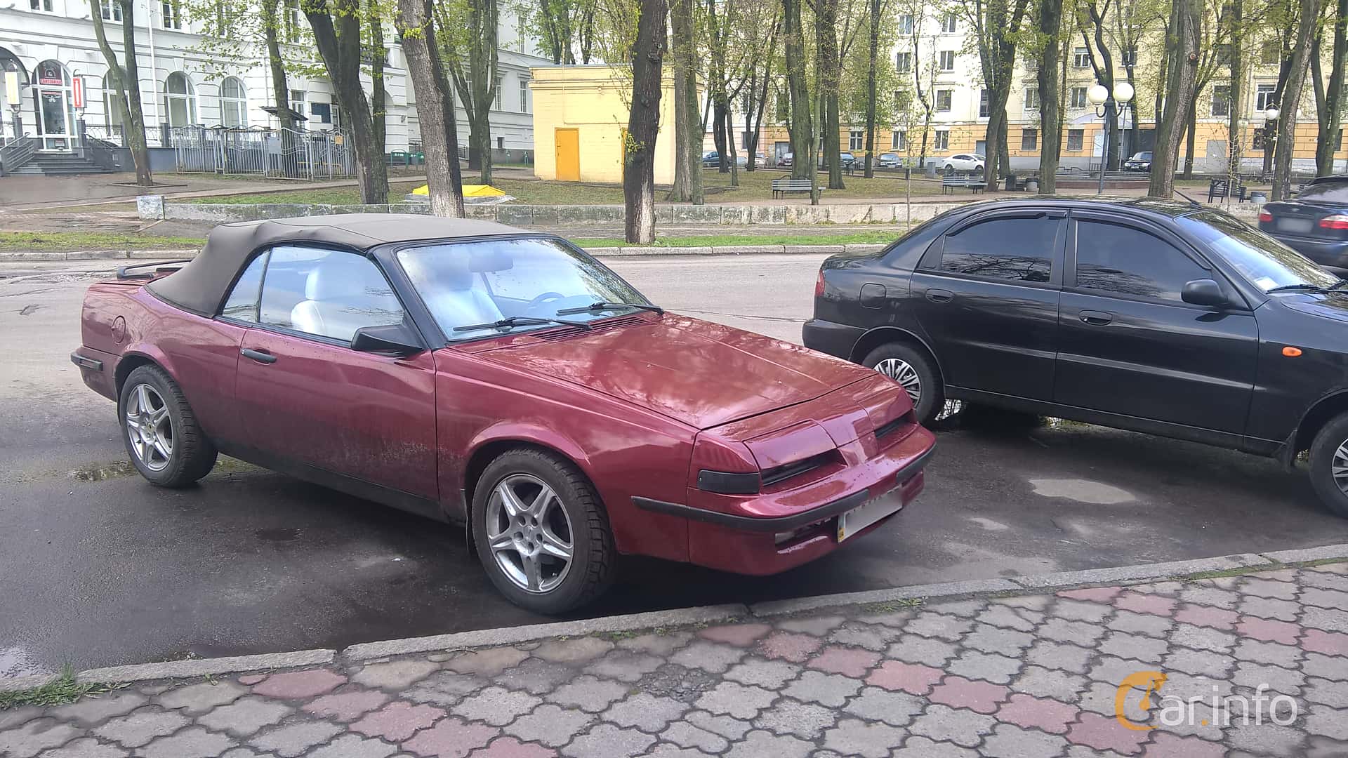 Pontiac Sunbird Convertible 1.8 150hp, 1986