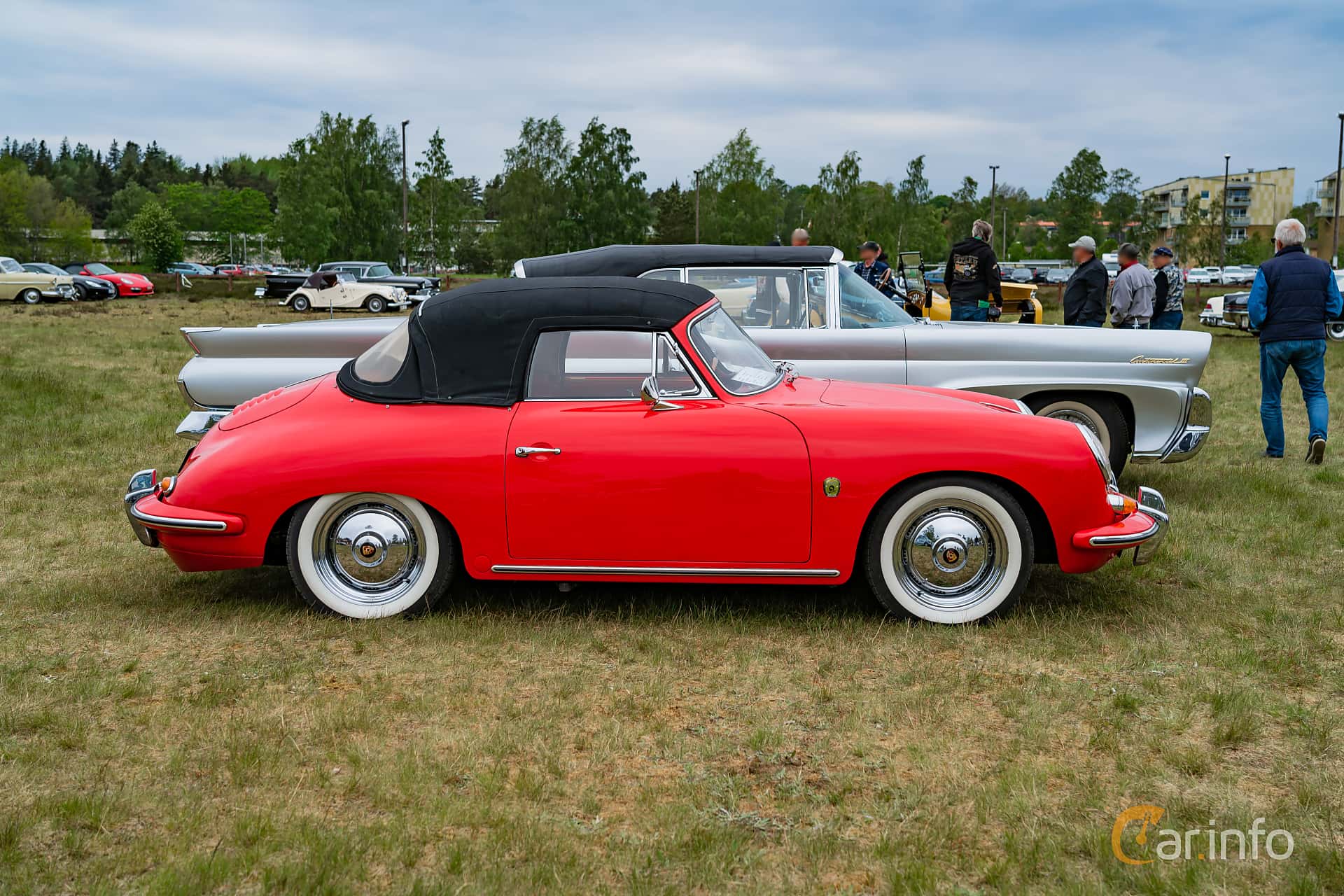 Porsche 356 1600 S Cabriolet  Manual, 75hp, 1961