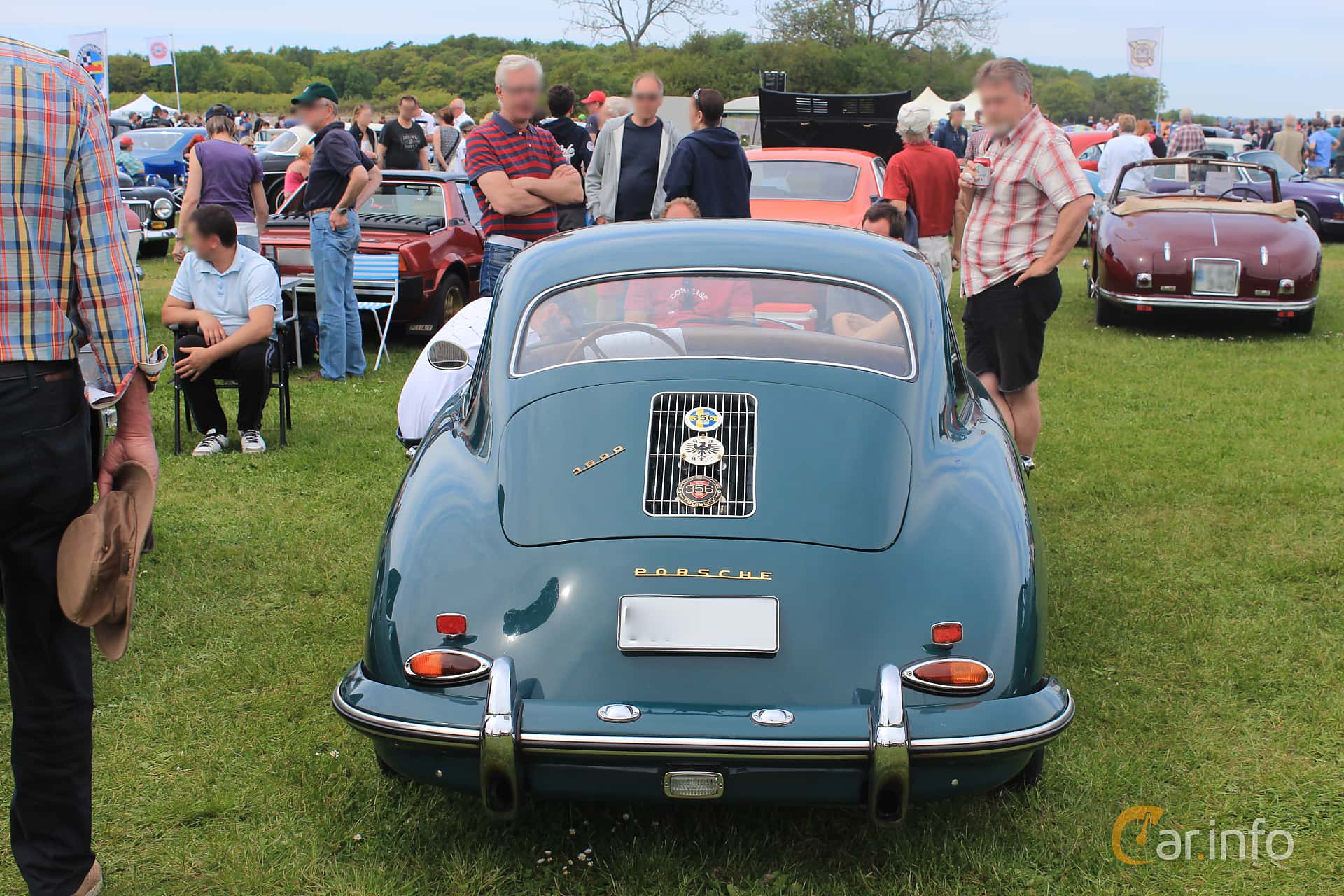 Porsche 356 1600 Coupé  Manual, 60hp, 1960