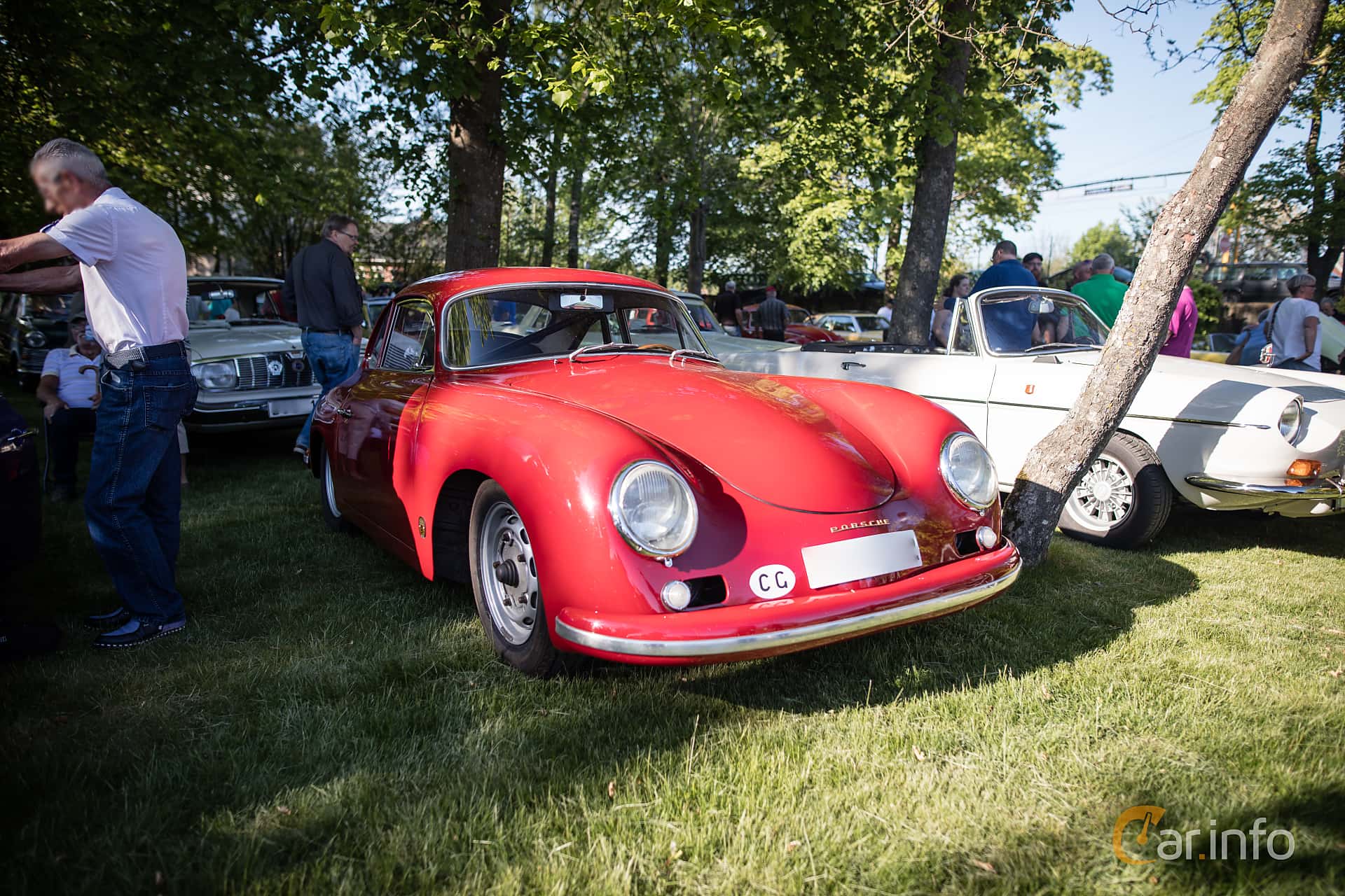 Porsche 356 1500 GS Carrera de Luxe Coupé  Manual, 100hp, 1958