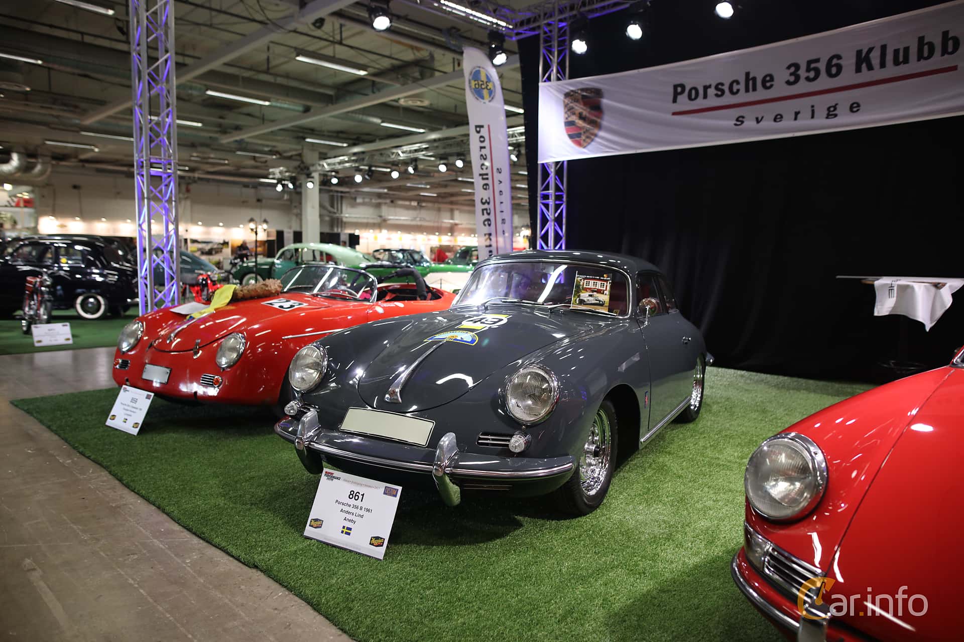 Porsche 356 1600 S Coupé  Manual, 75hp, 1961