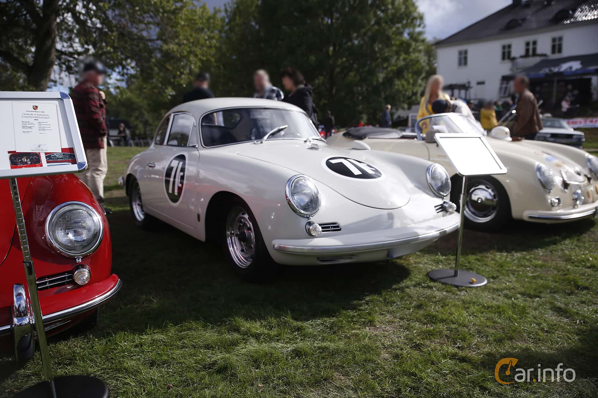 Porsche 356 1600 S-90 Coupé  Manual, 90hp, 1961