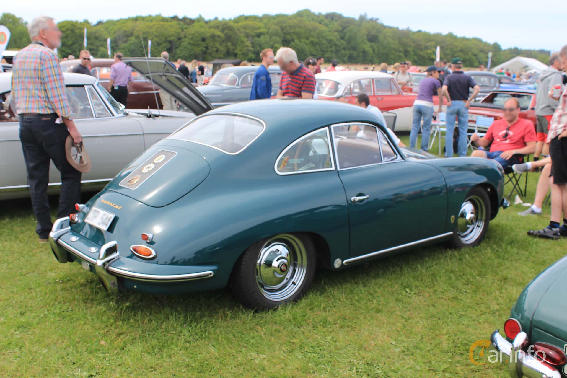 Porsche 356 1600 Coupé Manual, 4-speed