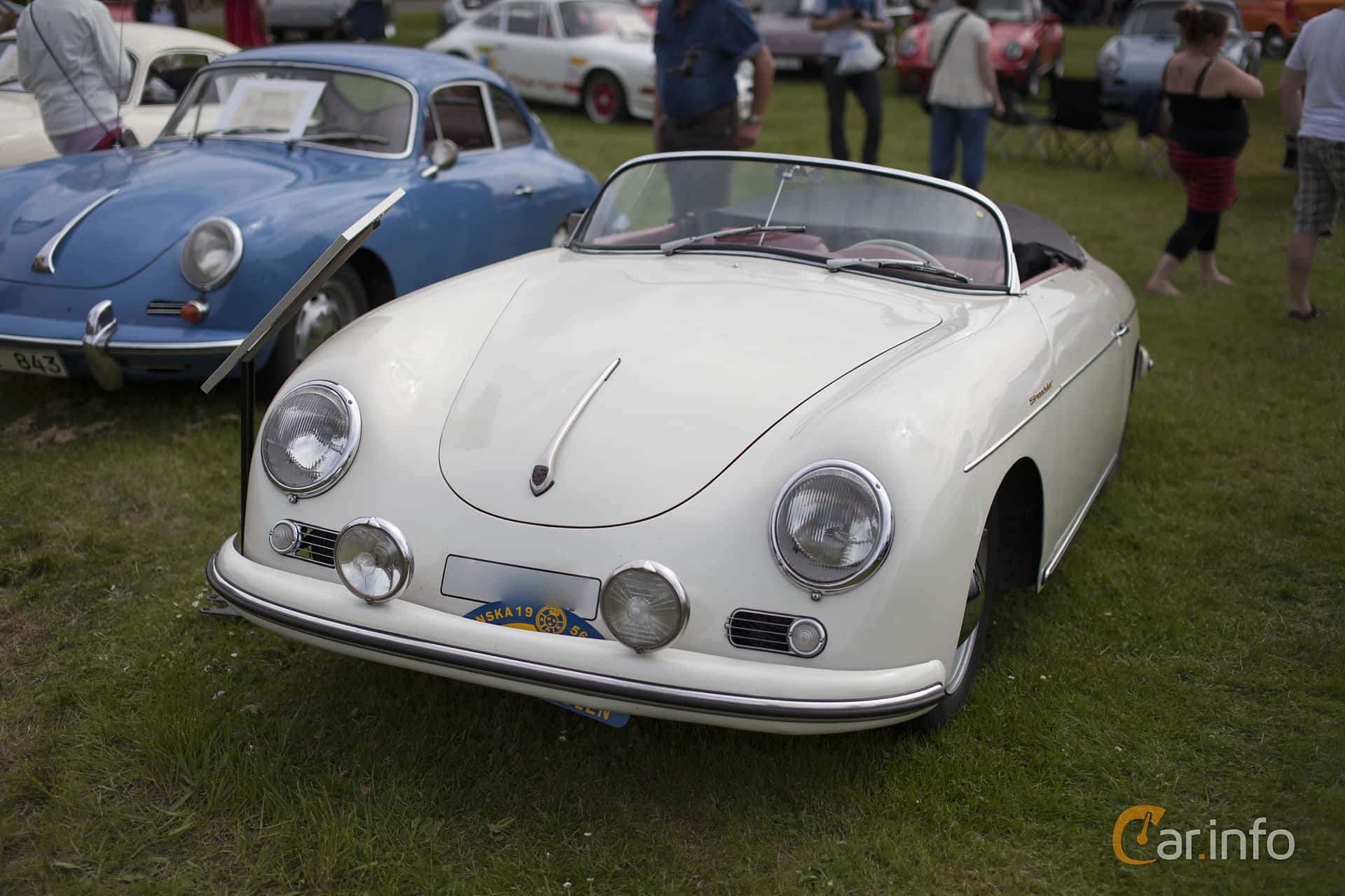 Porsche 356 1600 S Speedster  Manual, 75hp, 1958