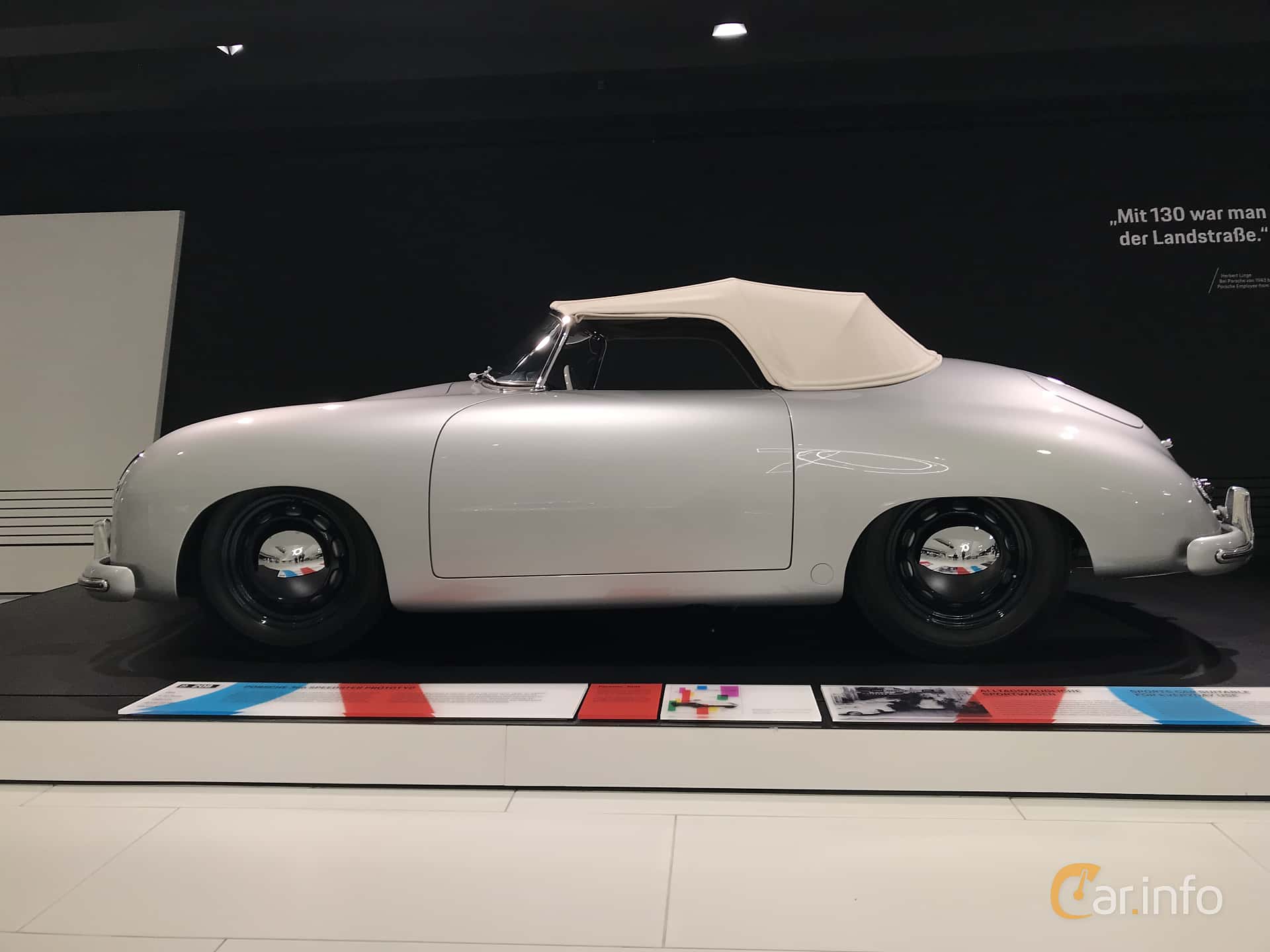 Porsche 356 1500 Speedster  Manual, 55hp, 1955