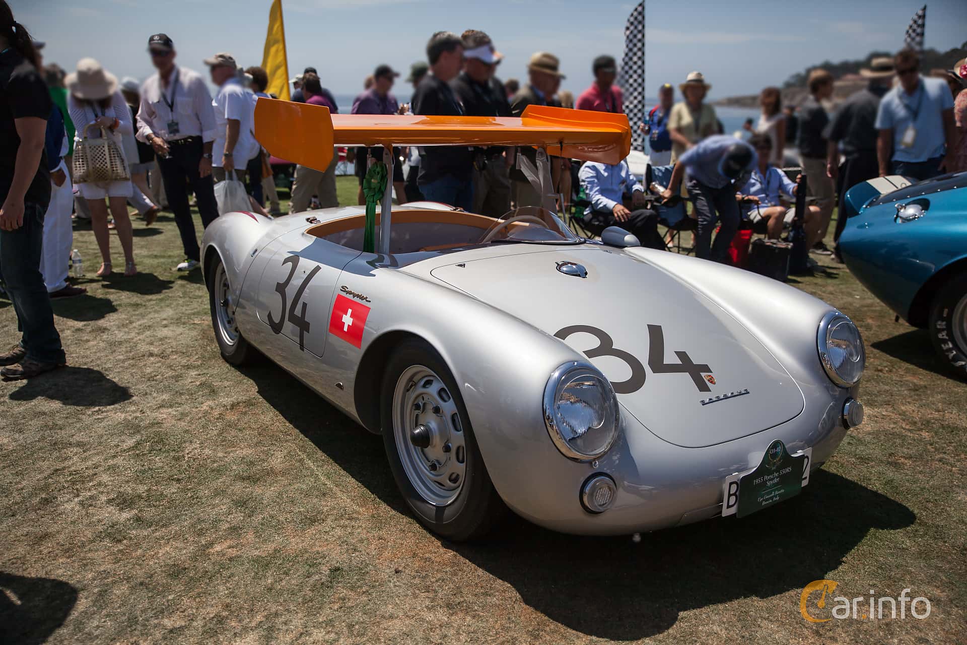 Porsche 550 RS Spyder  Manual, 110hp, 1955