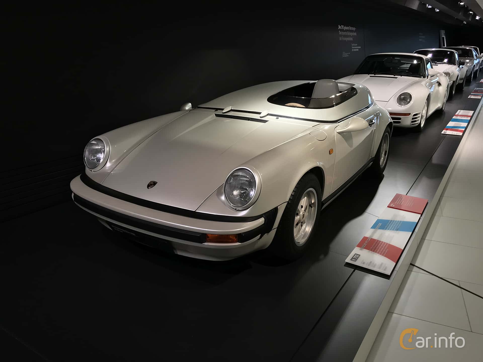 Porsche 911 Carrera Speedster Studie  Manual, 231hp, 1987