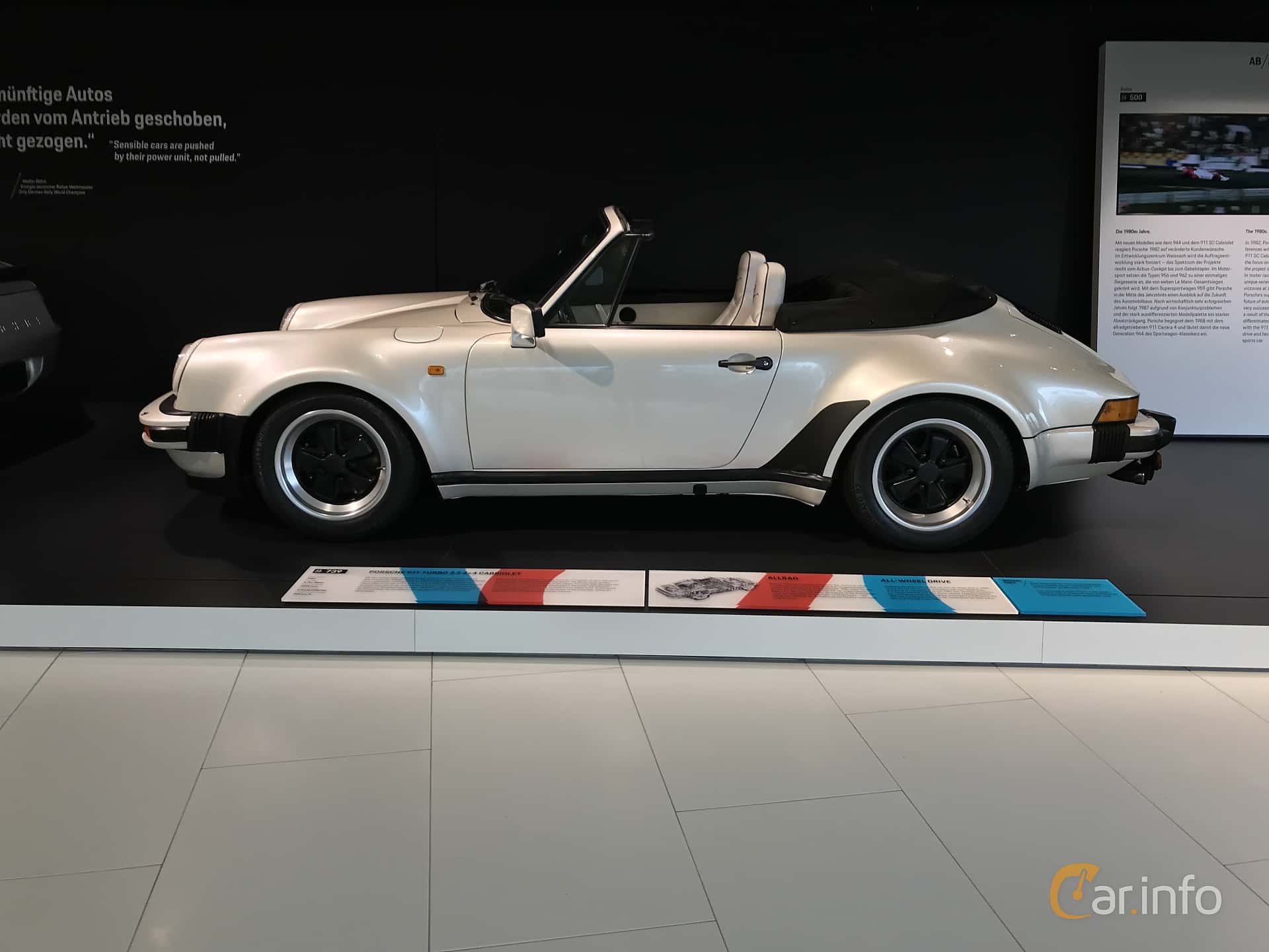 Porsche 911 Turbo 3.3 4x4 3.3 H6 Manual, 290hp, 1981