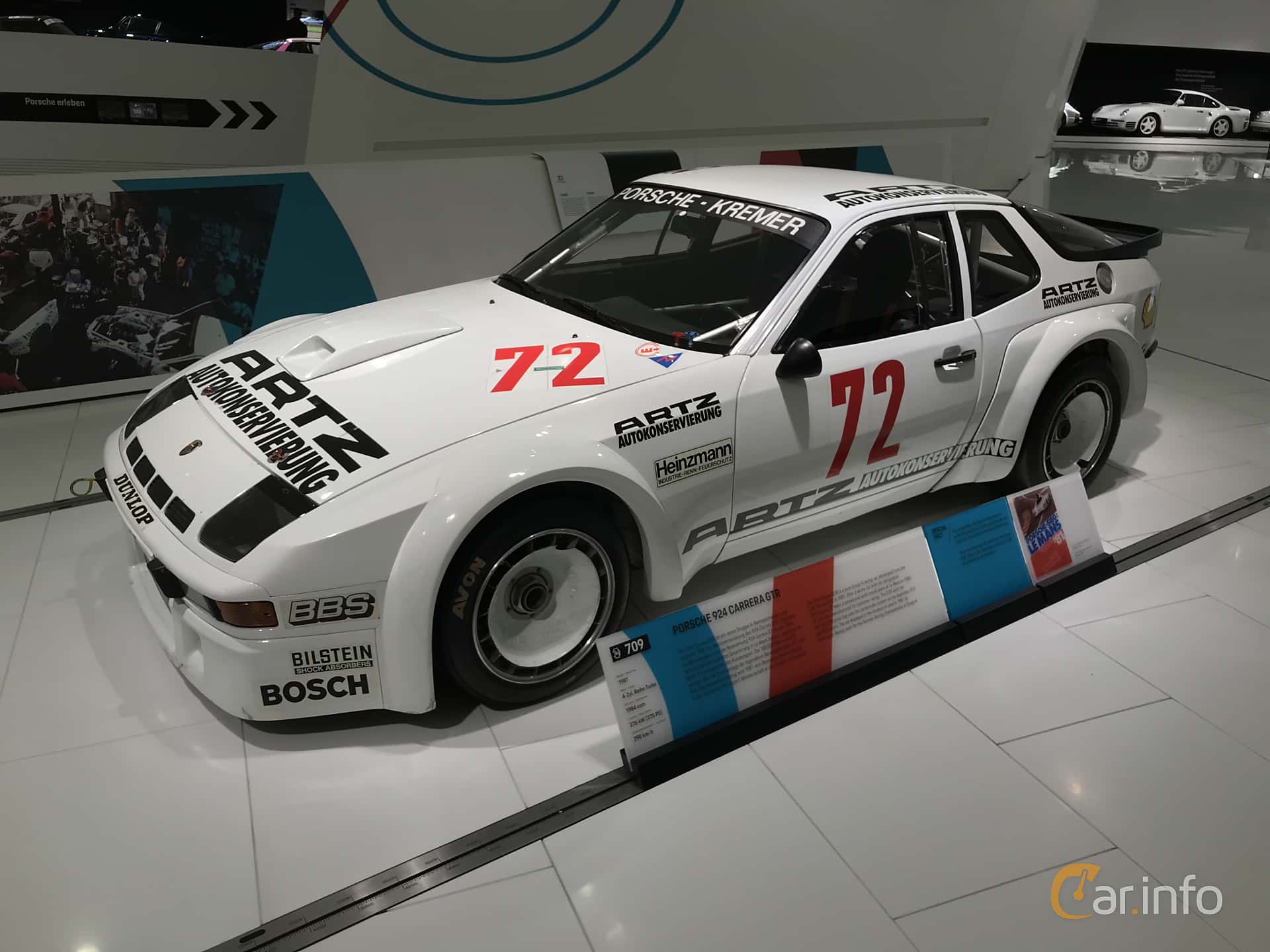 Porsche 924 Carrera GTR  Manual, 375hp, 1981