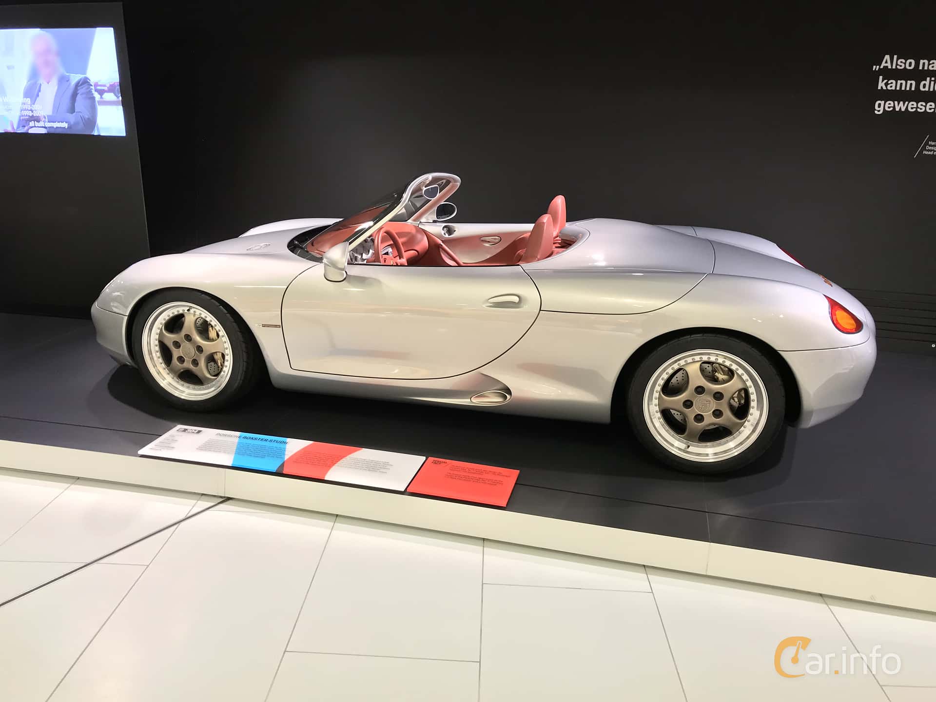 Porsche Boxster Studie  Concept, 228hp, 1992