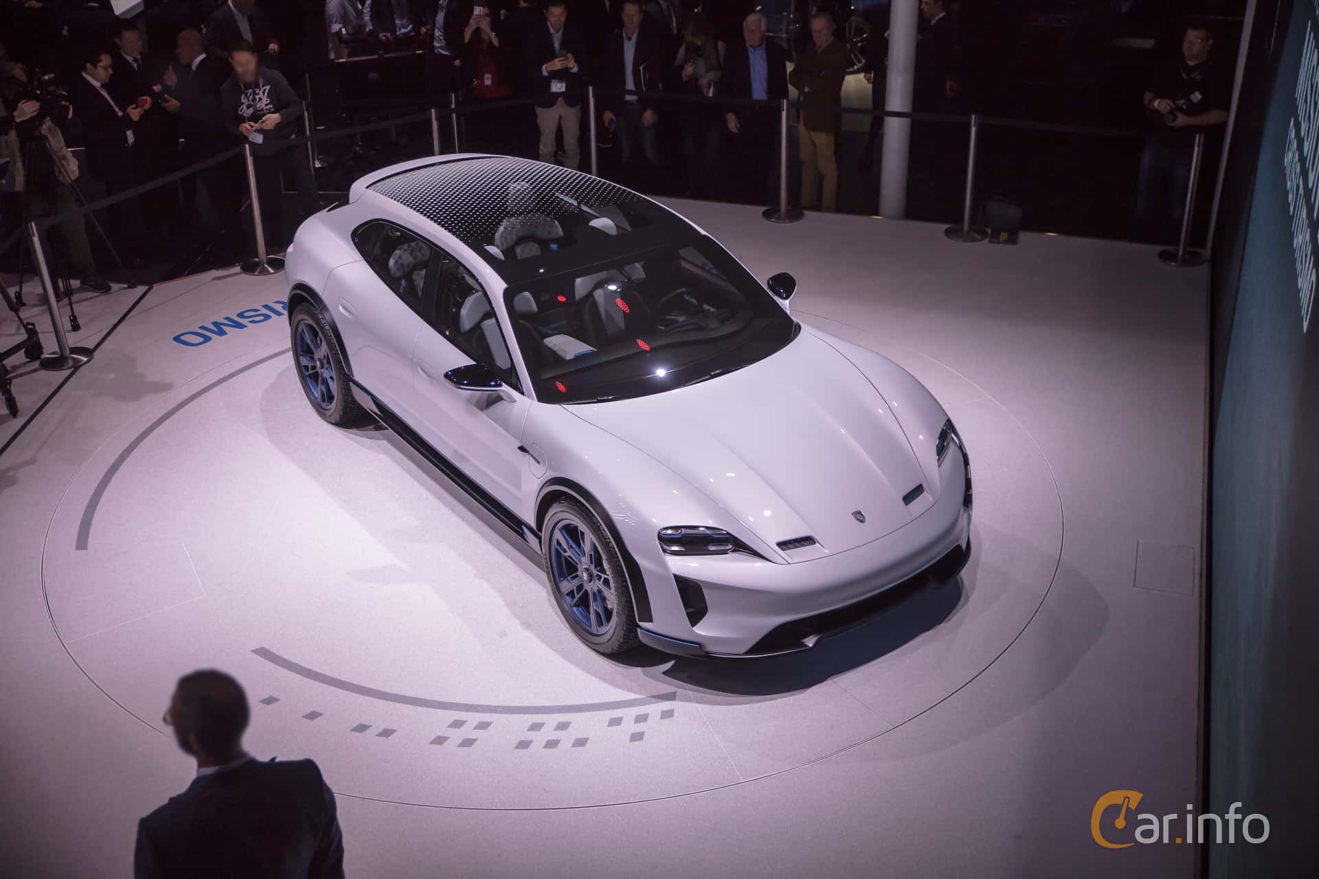 Porsche Mission E Cross Turismo Electric Single Speed, 598hp, 2018