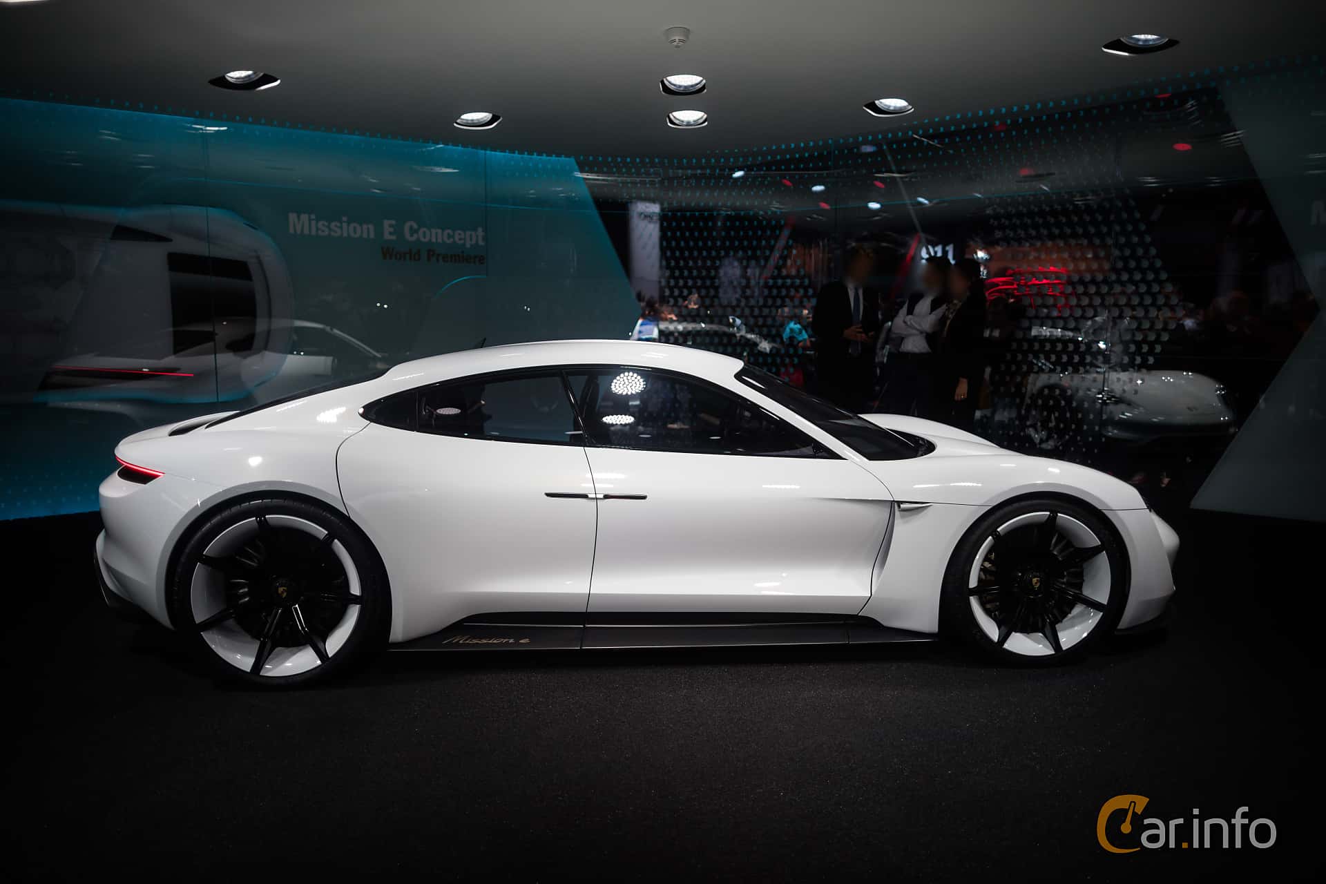 Porsche Mission E Electric Single Speed, 598hp, 2015