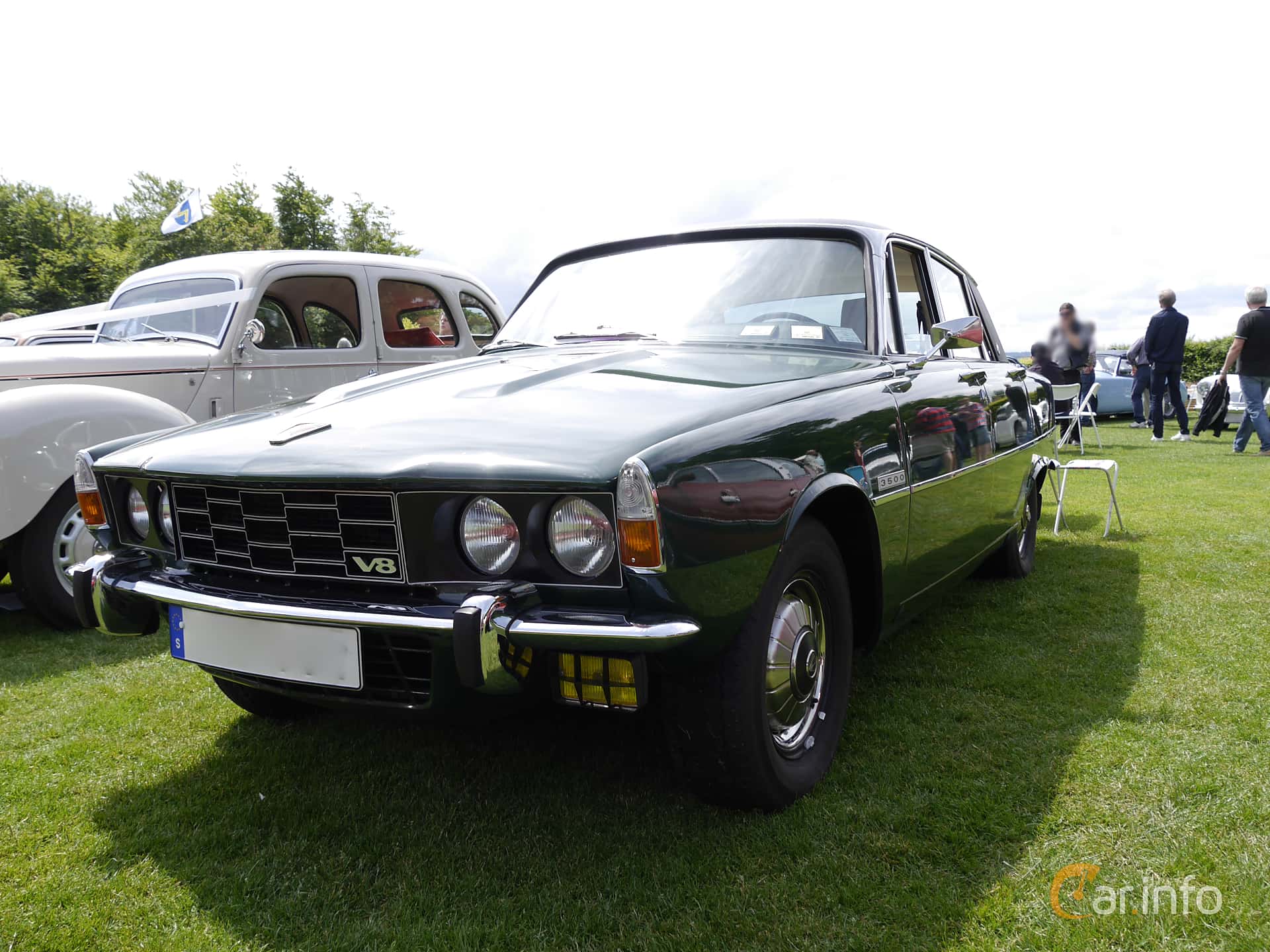 Rover P6 3500 3.5 V8 Automatic, 163hp, 1974