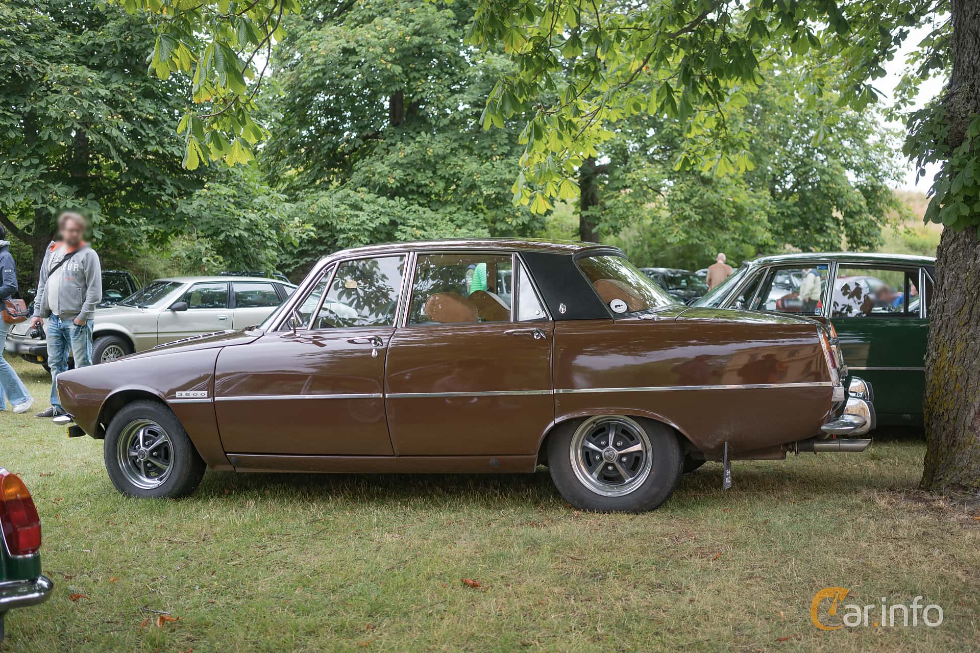 Rover P6 3500 3.5 V8 Automatic, 163hp, 1975