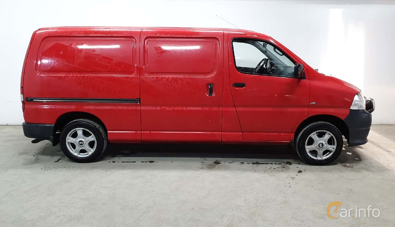 Toyota HiAce Van generation XH10 Facelift 2.5 4WD Manual, 5-speed