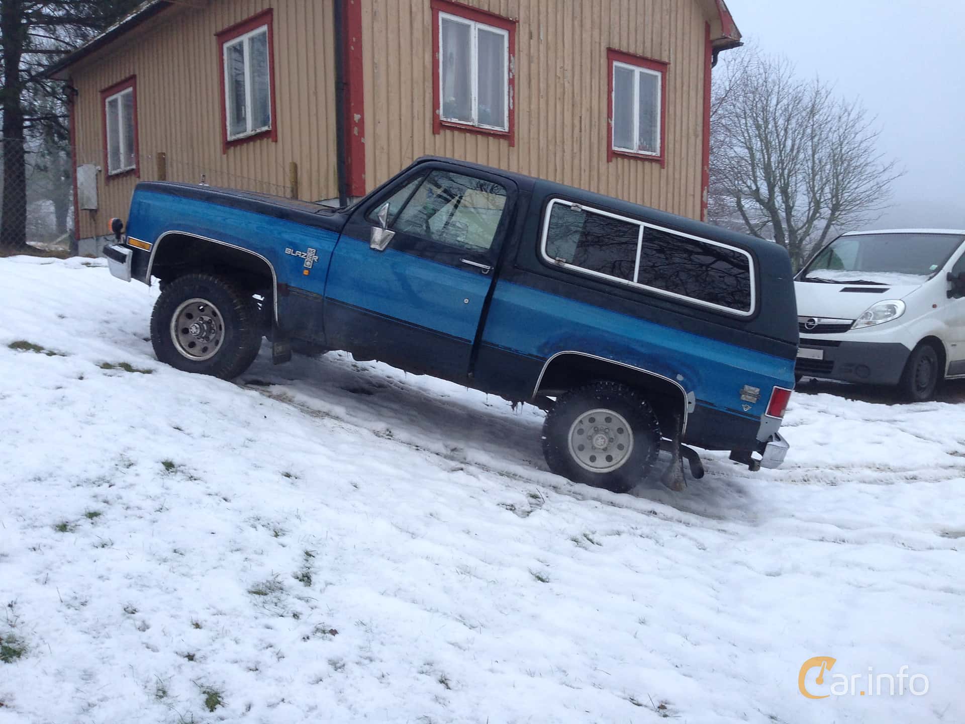 Chevrolet K10 Blazer 5.7 V8 TBI 4WD 213hp, 1988