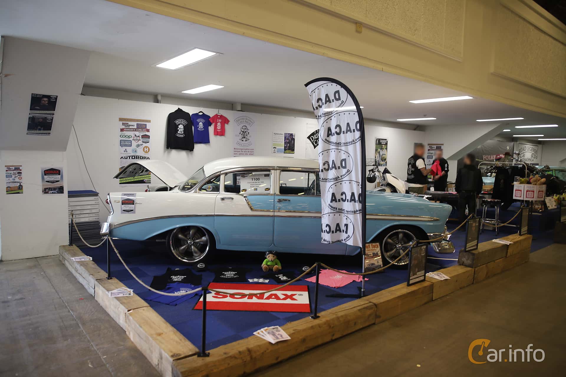 Chevrolet Bel Air 4-door Sedan 4.3 V8 Powerglide, 208hp, 1956
