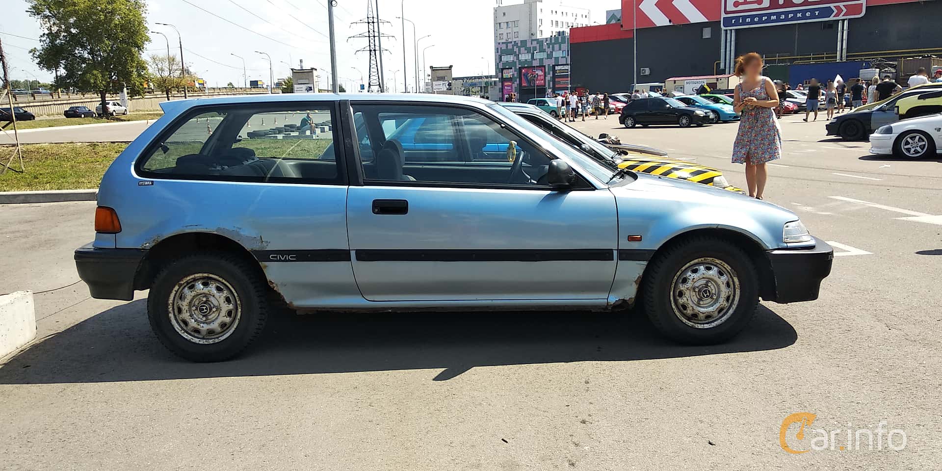 Honda Civic 3-door 1.3 Manual, 75hp, 1990