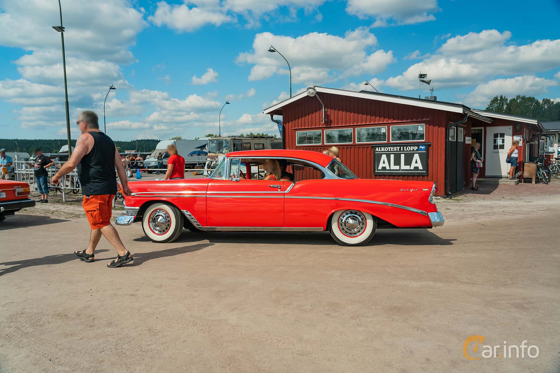 Chevrolet Bel Air Sport Coupé 3.9 142hp, 1956