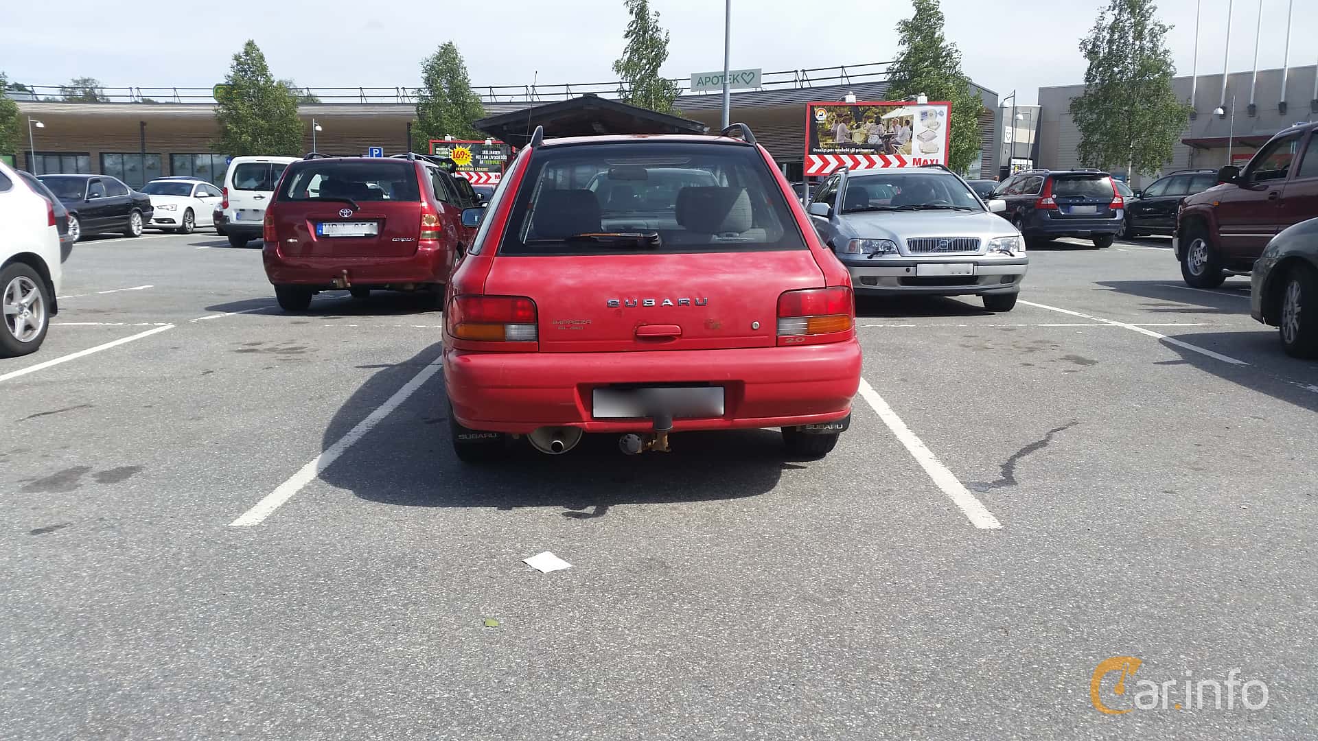 Subaru Impreza Kombi 2.0 4WD Manual, 115hp, 1998