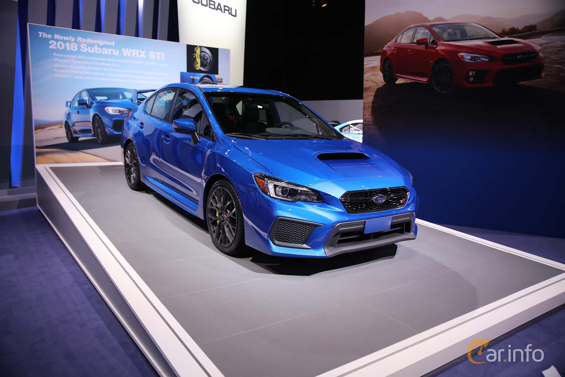 Subaru WRX STi 2.5 4WD Manual, 300hp, 2017
