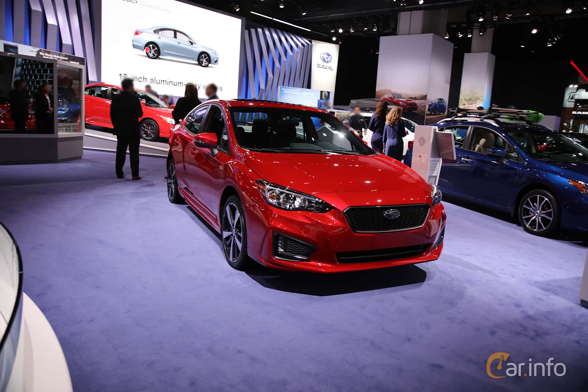 Subaru Impreza Sedan 2.0 4WD Lineartronic, 150hp, 2017