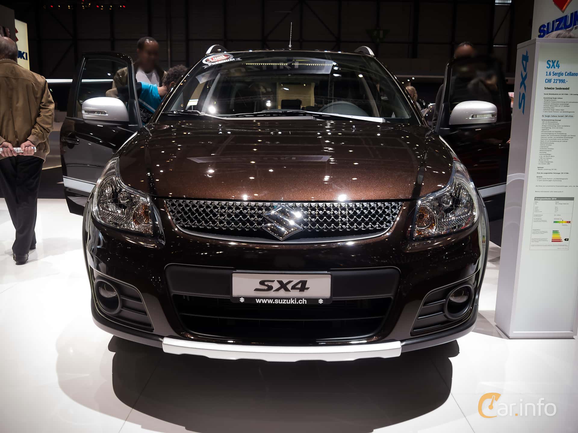 Suzuki SX4 1.6 VVT i-AWD Manual, 120hp, 2014