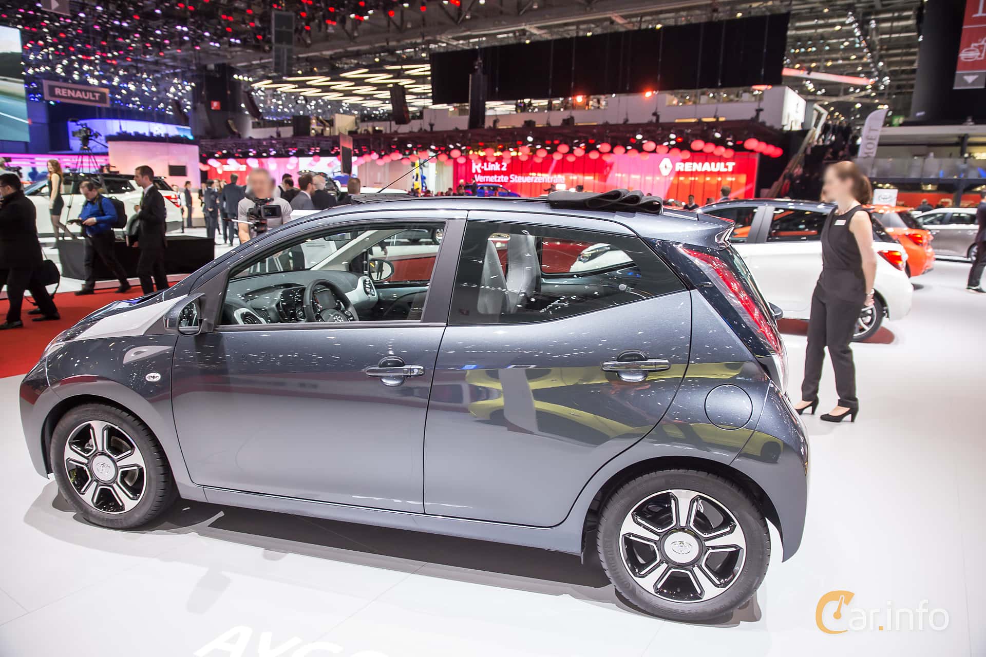 Toyota Aygo 5-door 1.0 VVT-i MultiMode Manual, 69hp, 2016