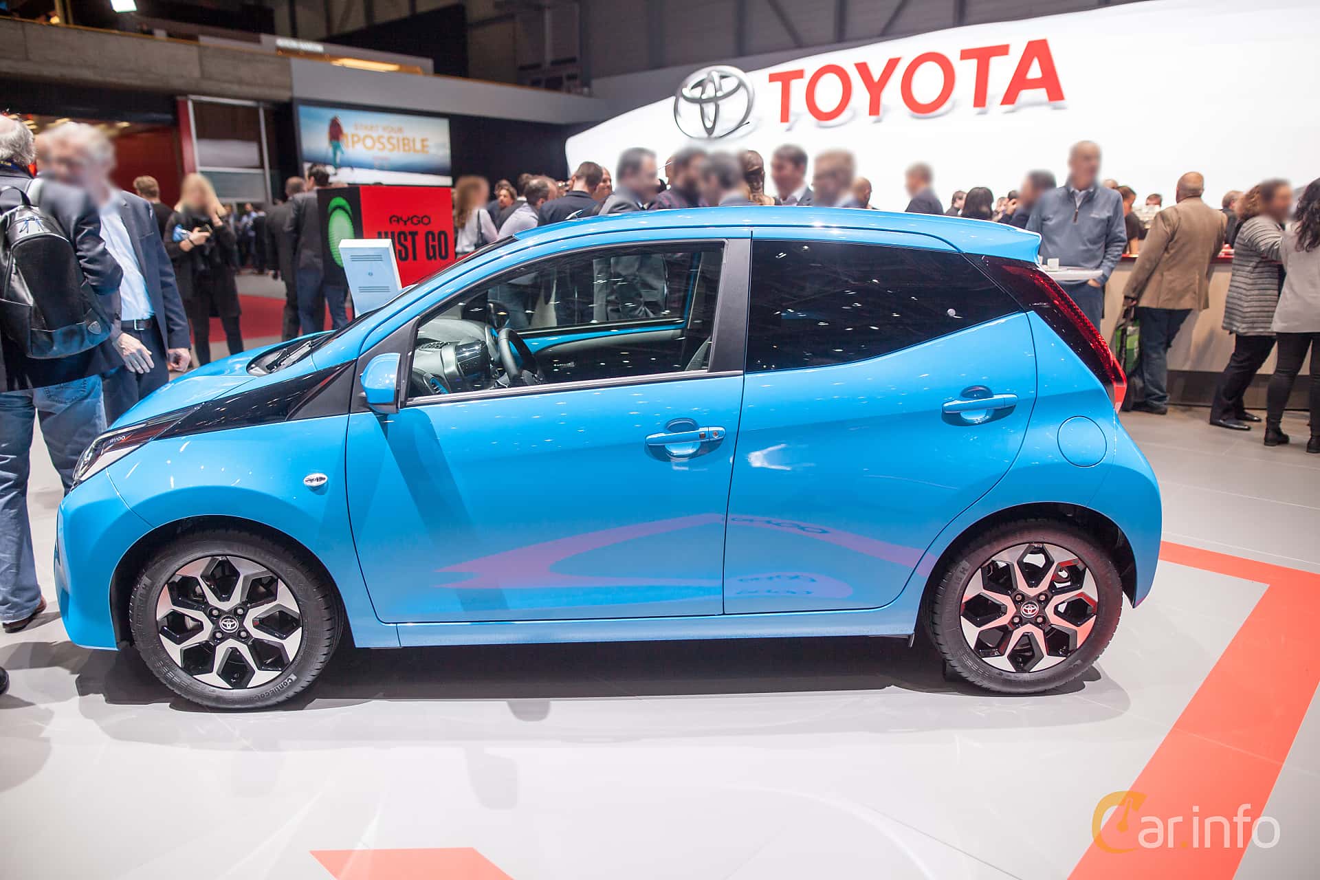 Toyota Aygo 5-door 1.0 VVT-i MultiMode Manual, 72hp, 2018