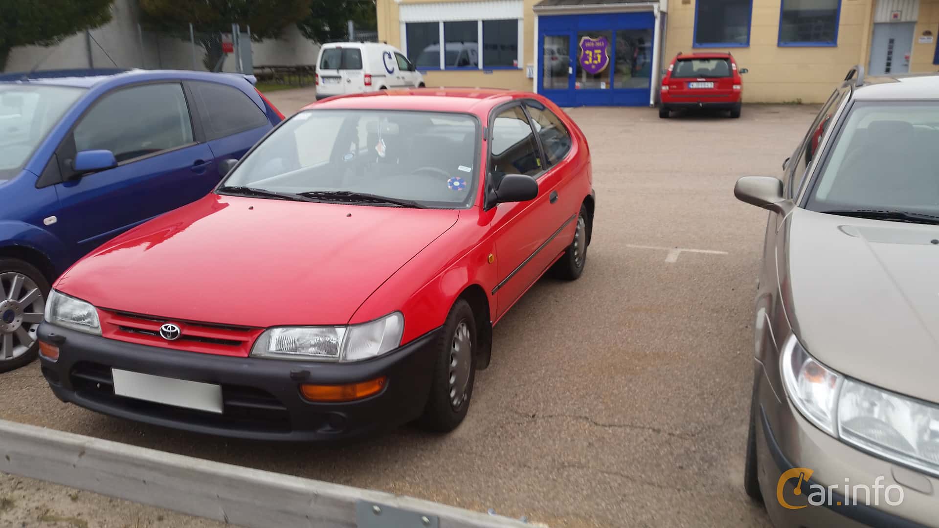 Toyota Corolla 3-door Hatchback 1.3 88hp, 1993