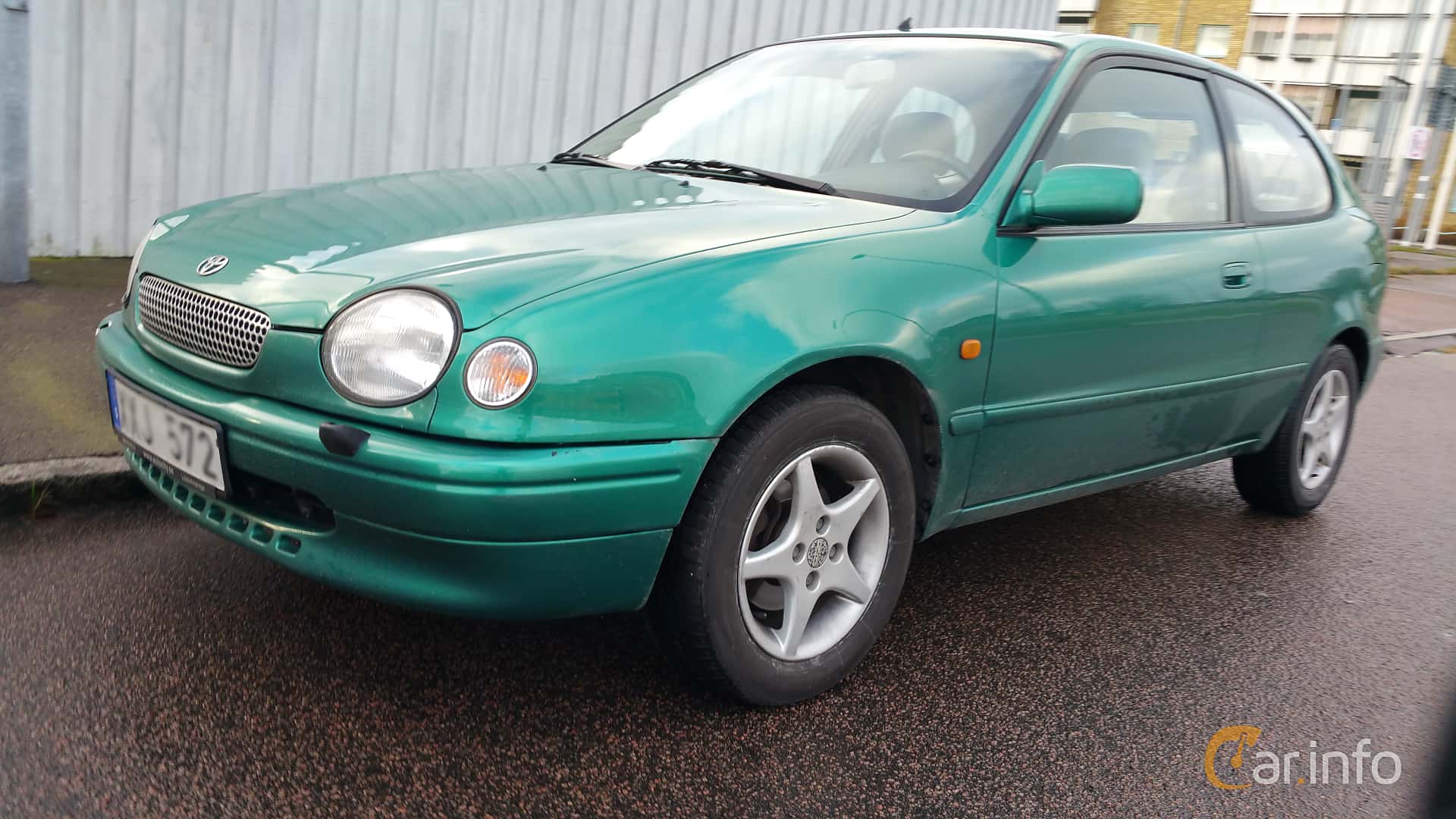 Toyota Corolla 3-door Hatchback generation E110 1.6 Automatic, 4-speed