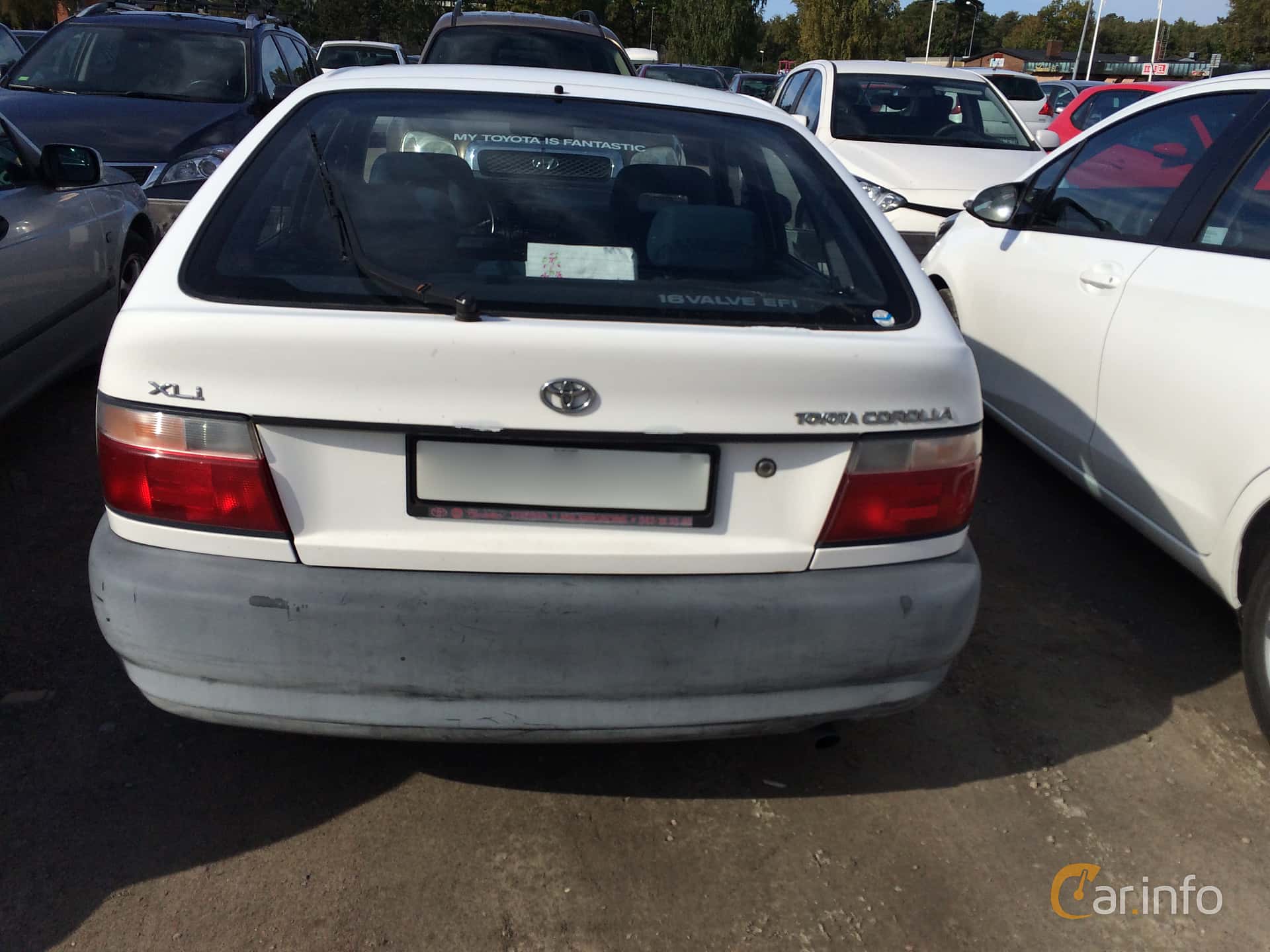 Toyota Corolla 5-door Hatchback 1.3 Manual, 88hp, 1995