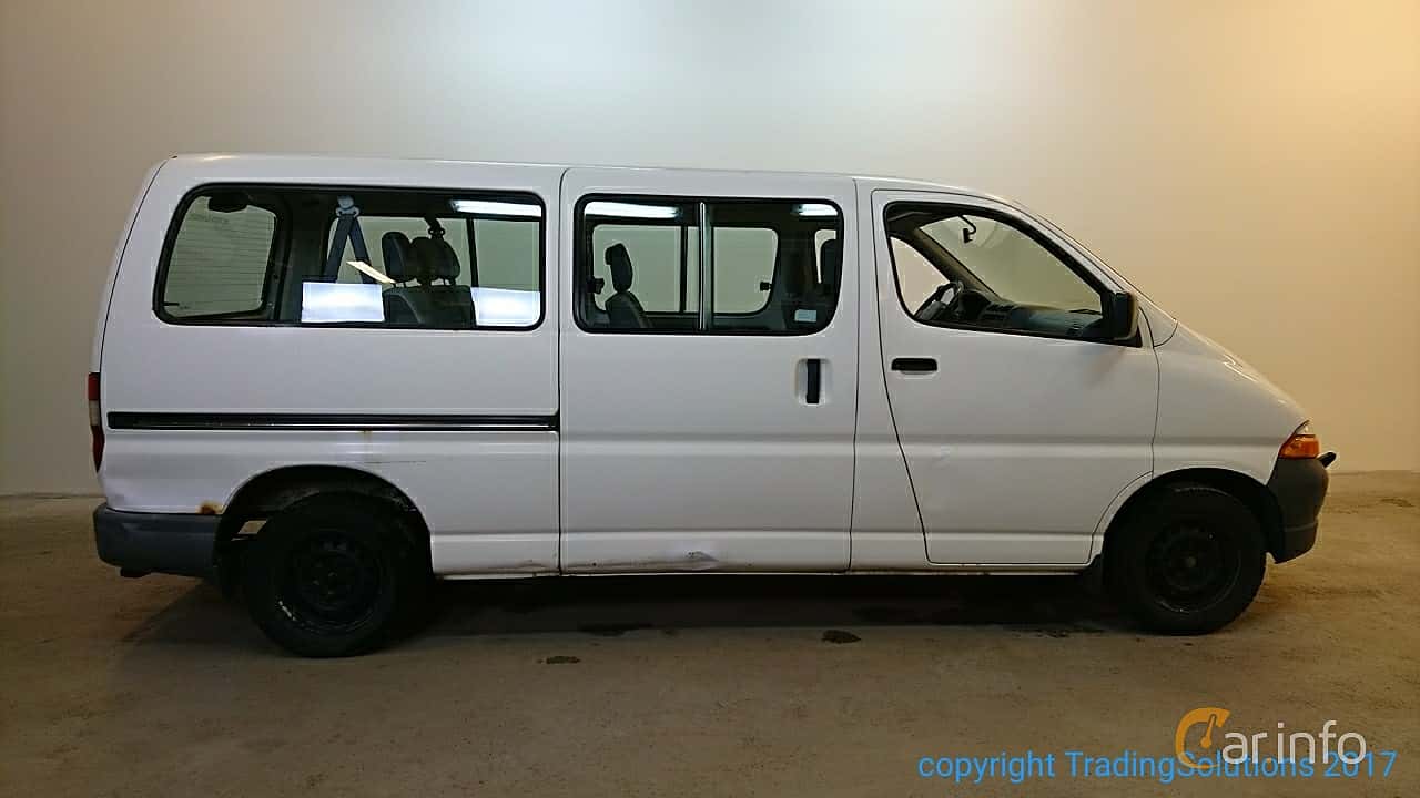 Toyota HiAce Minibus 2.7 Manual, 143hp, 2000
