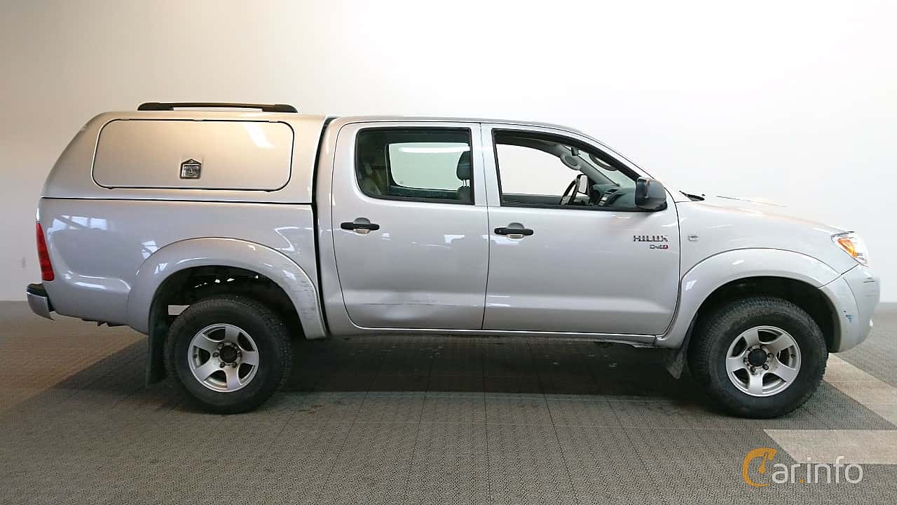 Toyota Hilux Double Cab 2.5 4x4 Manual, 120hp, 2007