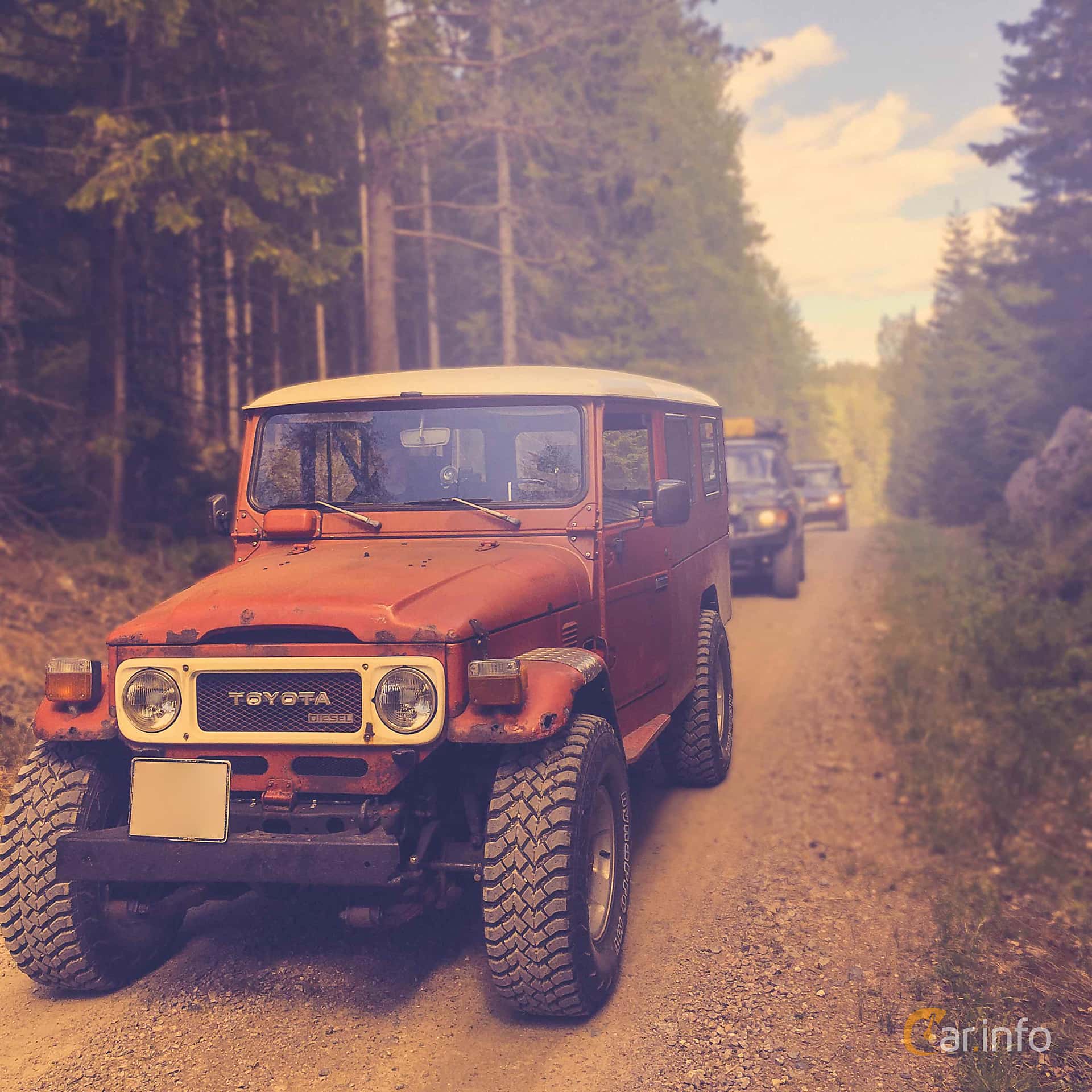 Toyota Land Cruiser Single Cab 4.0 4WD Manual, 125hp, 1984