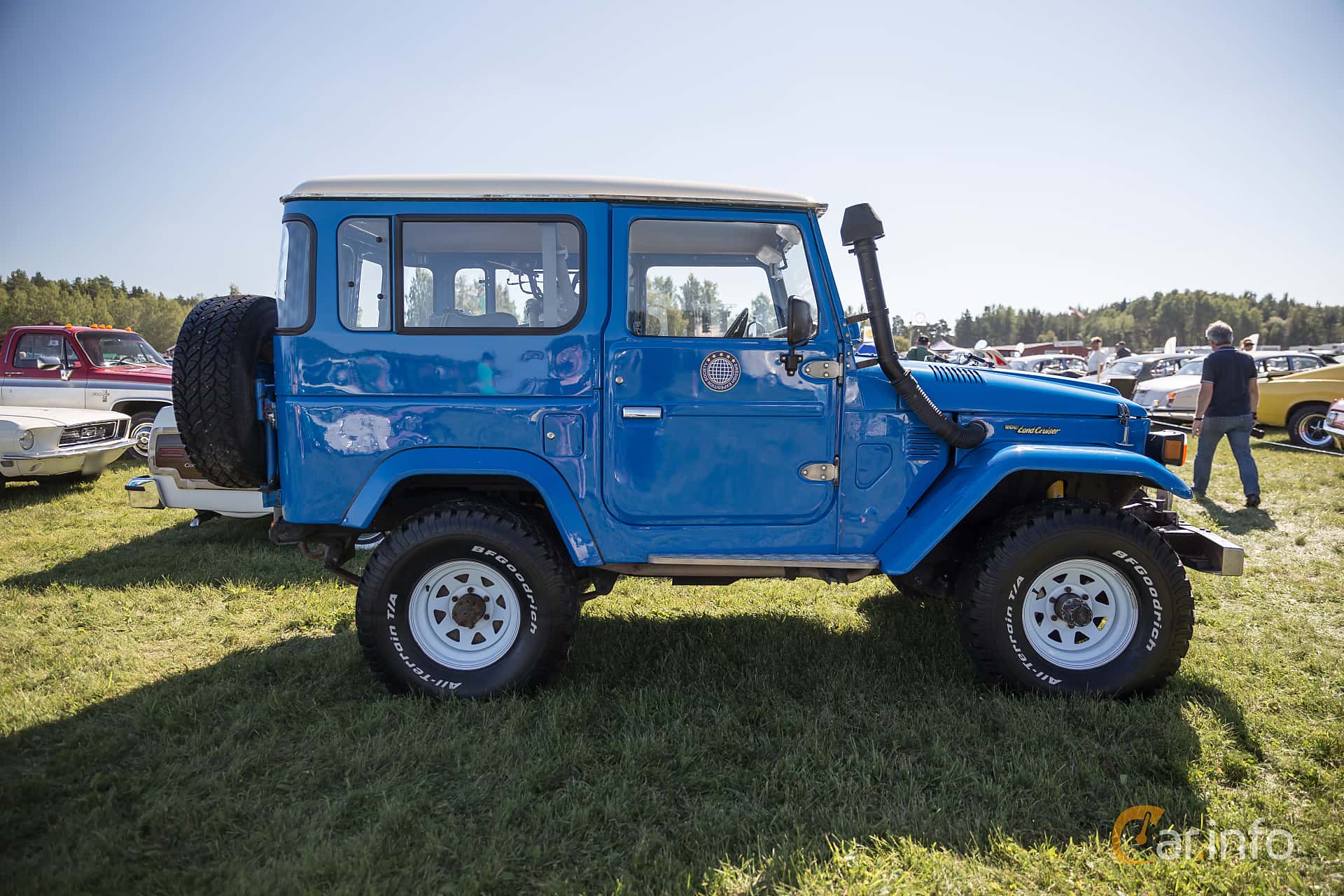 Toyota Land Cruiser Single Cab 3.4 4WD Manual, 90hp, 1984