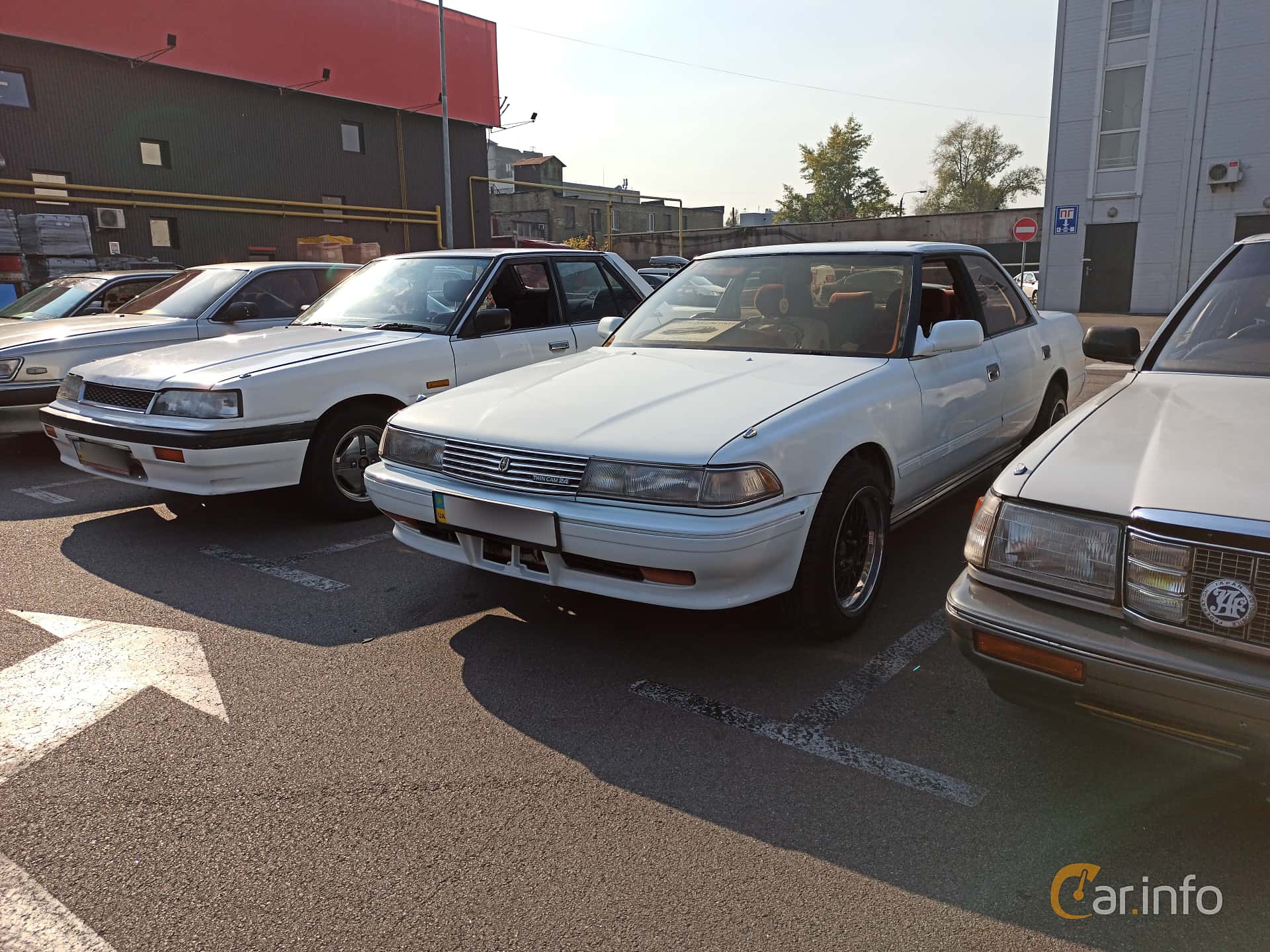 Toyota Mark II Hardtop 2.4 Automatic, 94hp, 1988
