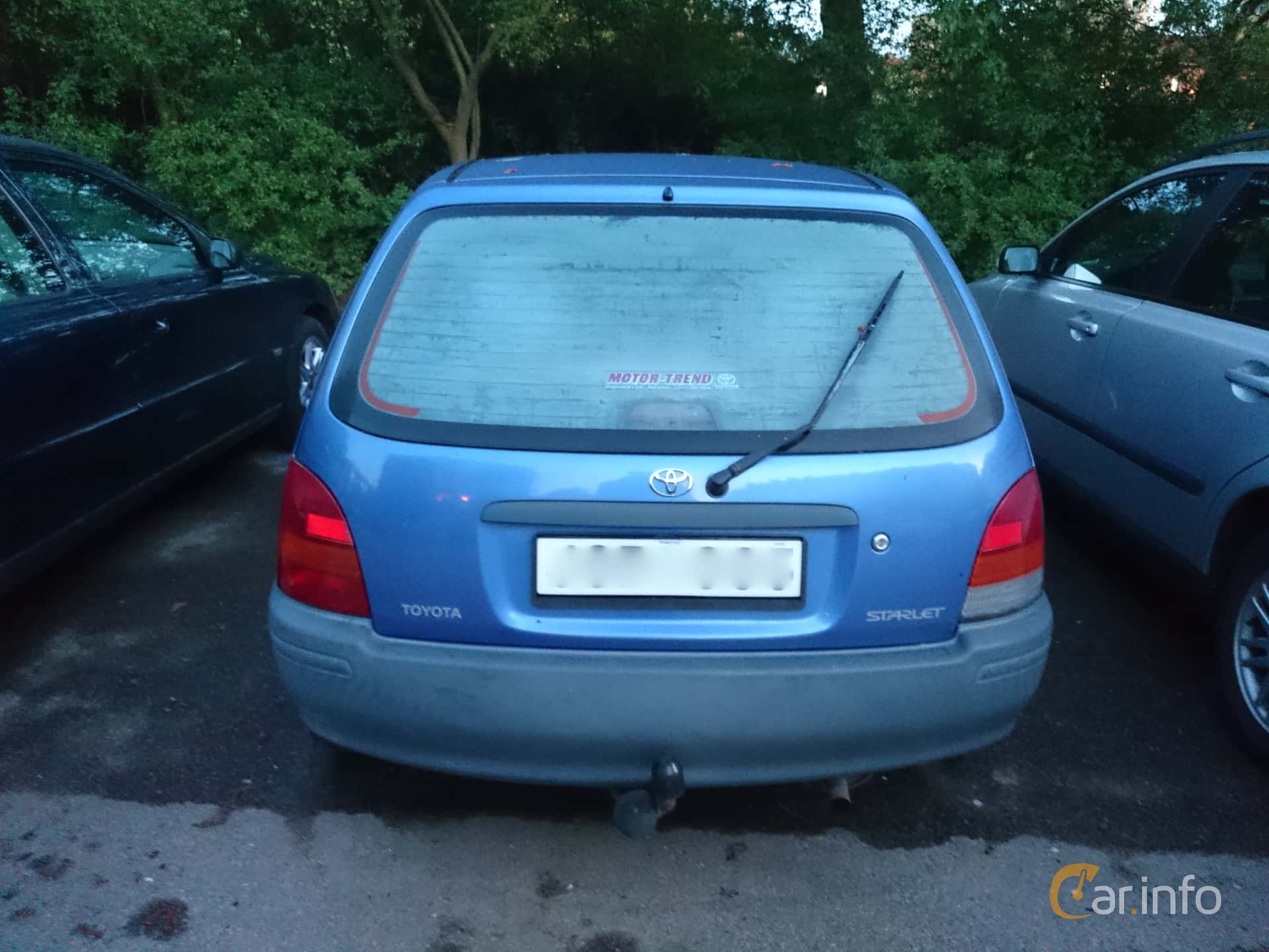 Toyota Starlet 3-door 1.3 75hp, 1996