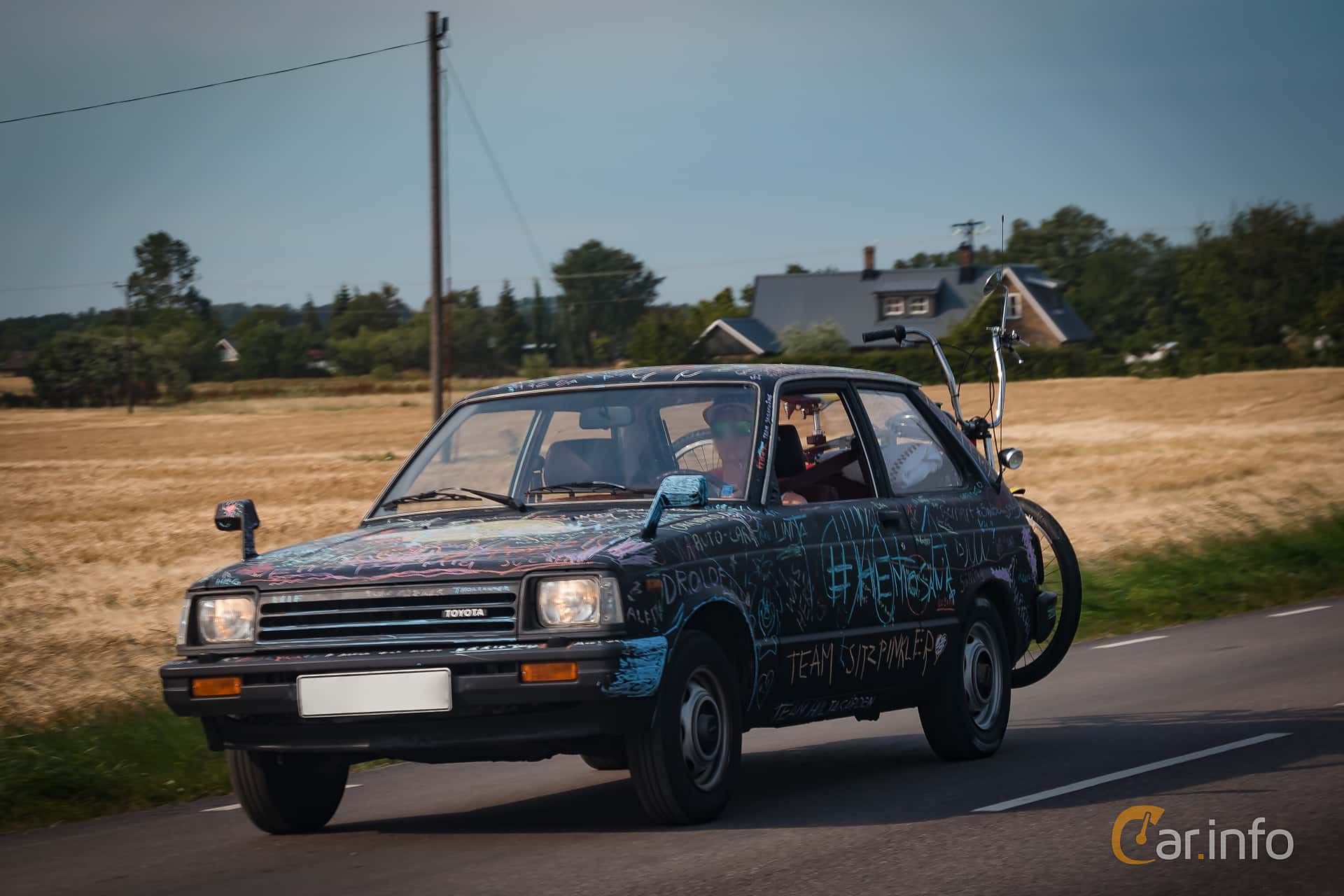 Toyota Starlet 3-door 1.2 Manual, 54hp, 1984