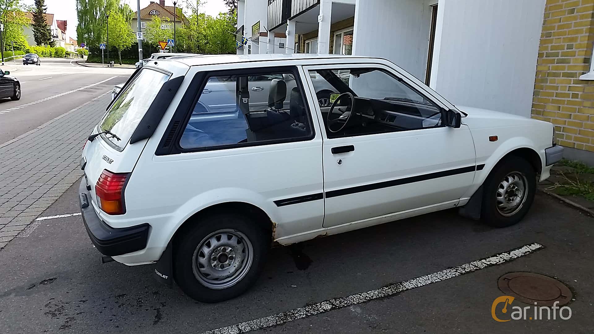 Toyota Starlet 3-door 1.3 Automatic, 75hp, 1986
