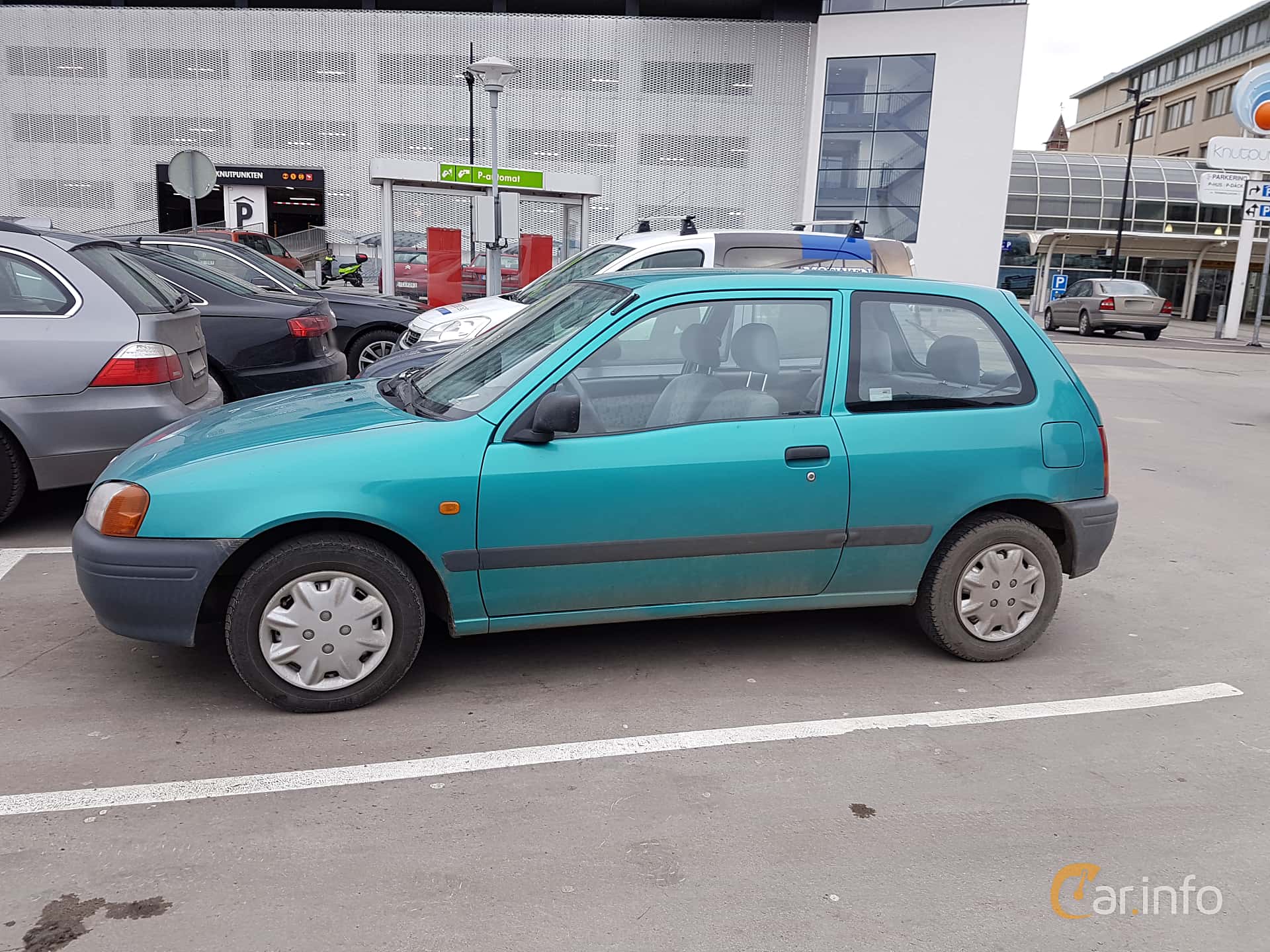 Toyota Starlet 3-door 1.3 Automatic, 75hp, 1997
